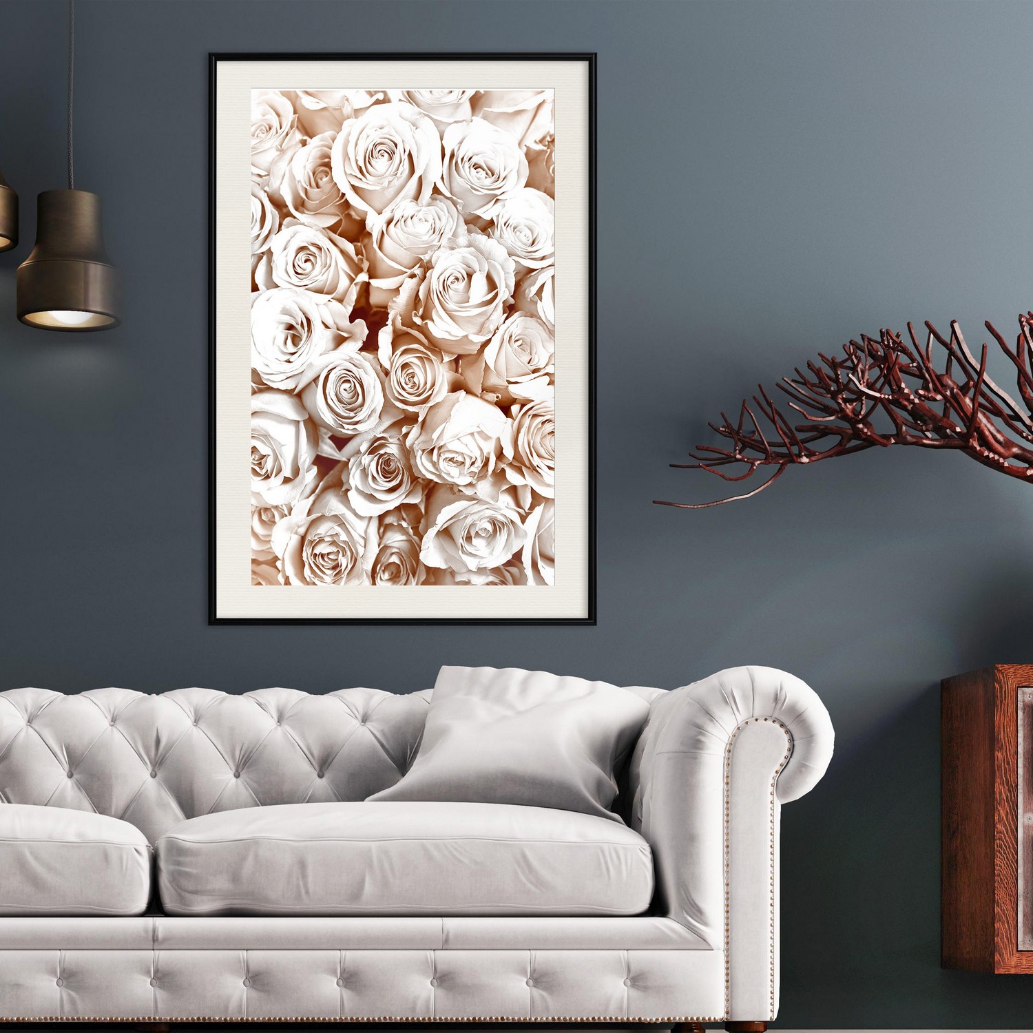 Poster Artgeist Affisch Rose Garden