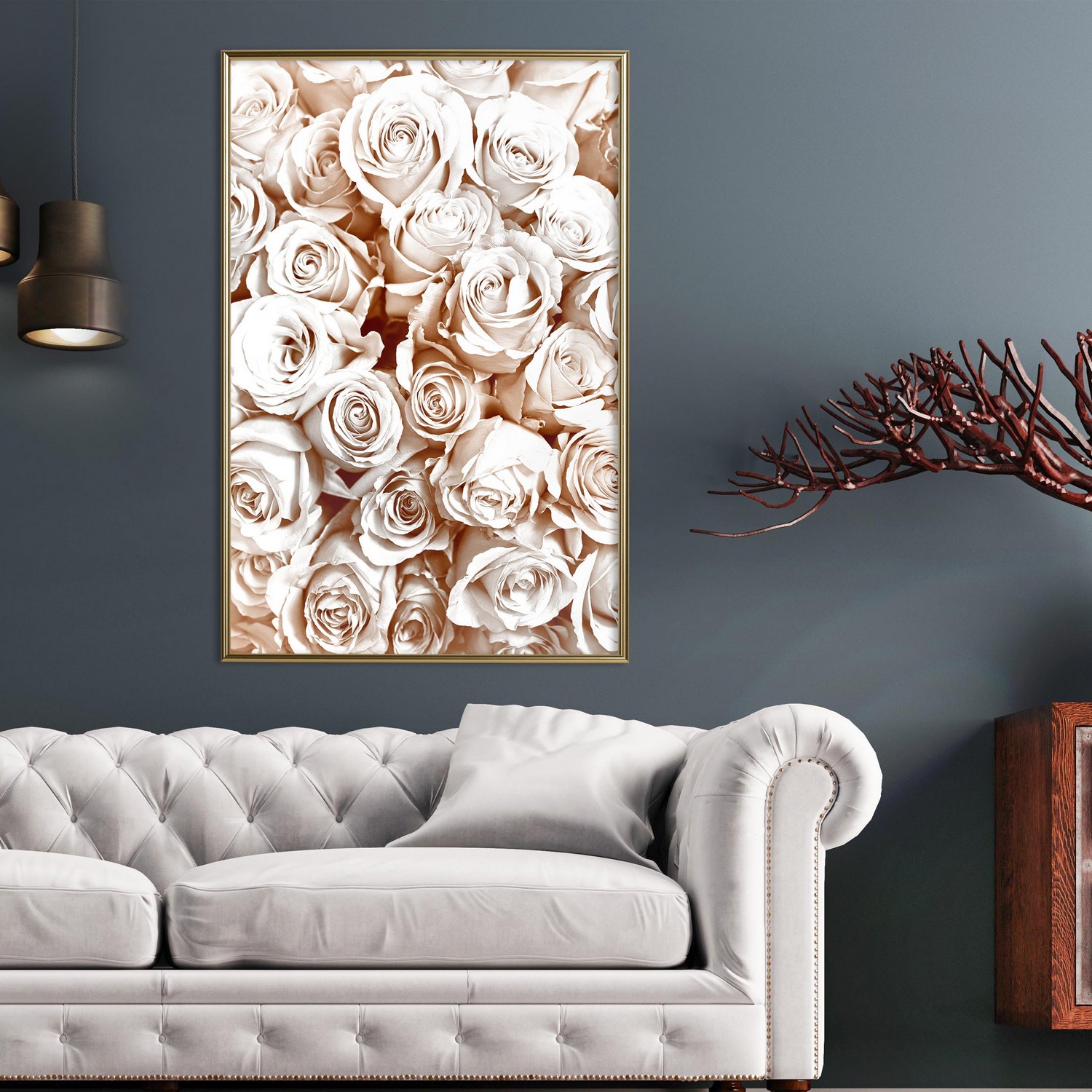 Poster Artgeist Affisch Rose Garden