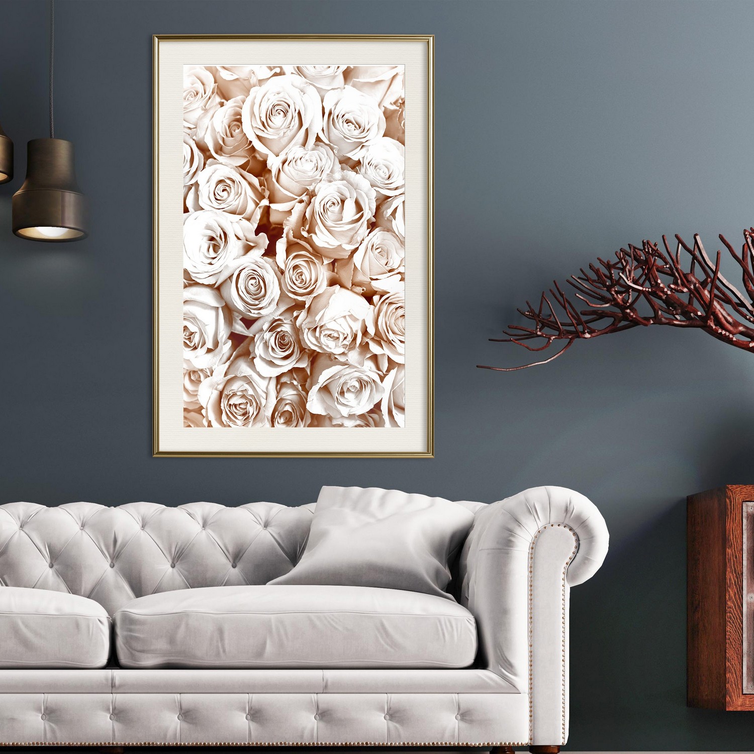 Poster Artgeist Affisch Rose Garden