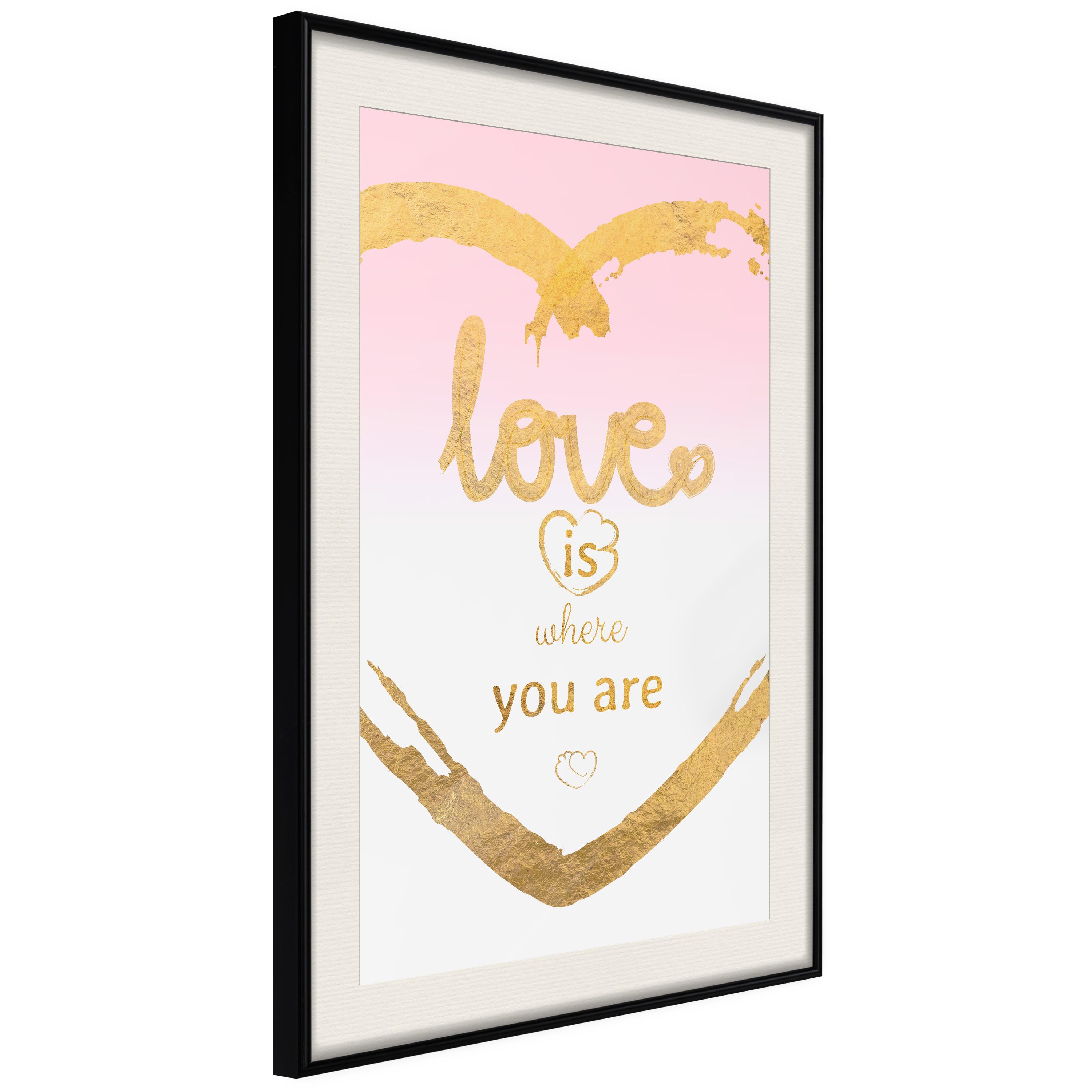 Poster Artgeist Affisch Love Is Where You Are