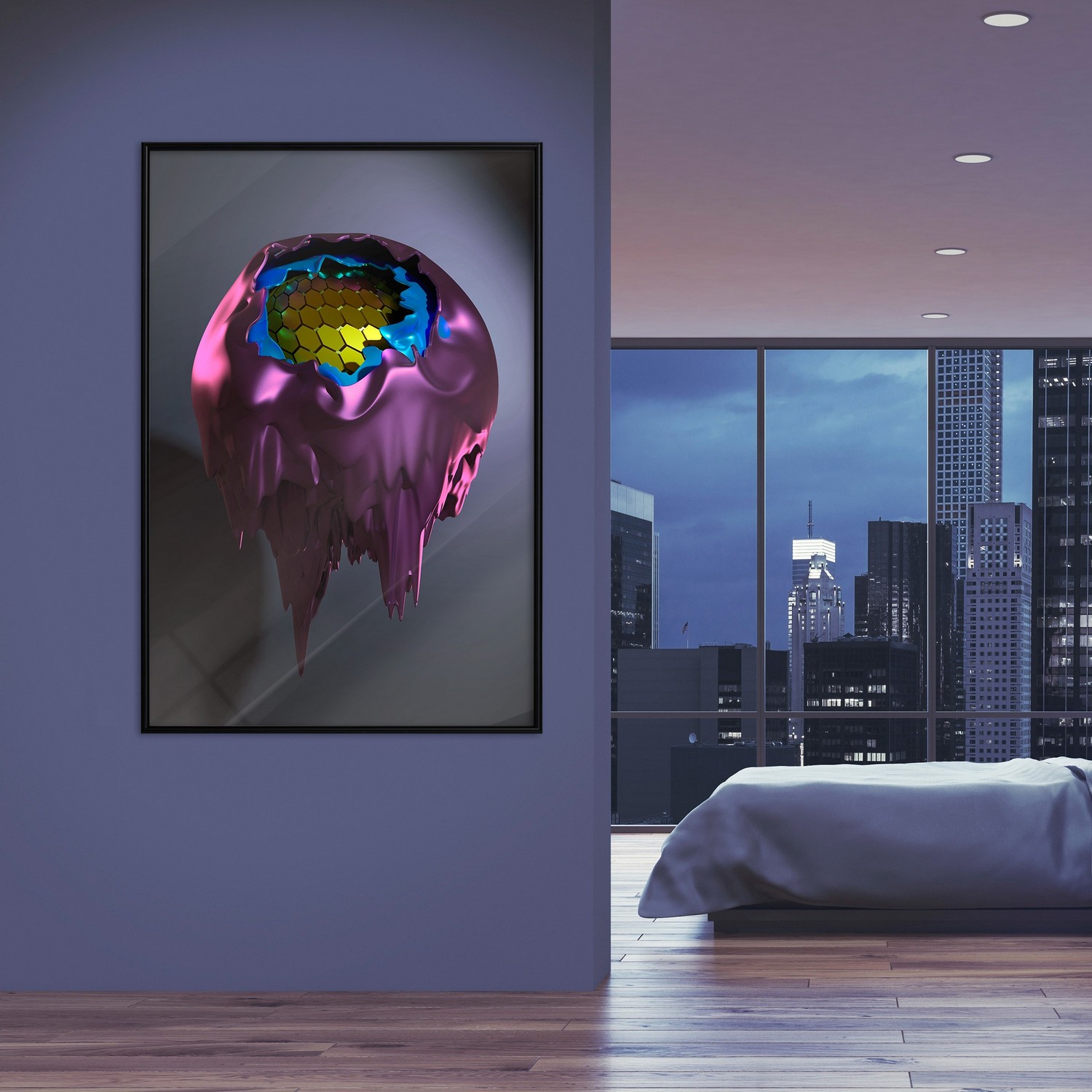 Poster Artgeist Affisch Abstract Layers