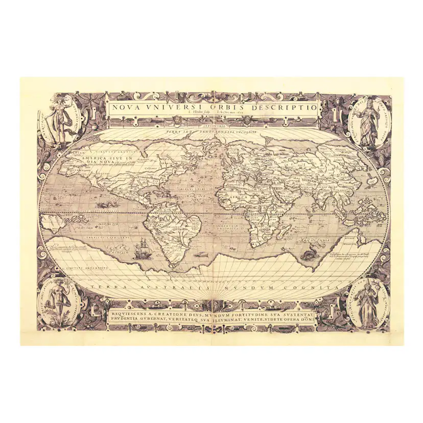 Fototapet Arkiio Nova Universi Orbis Descriptio