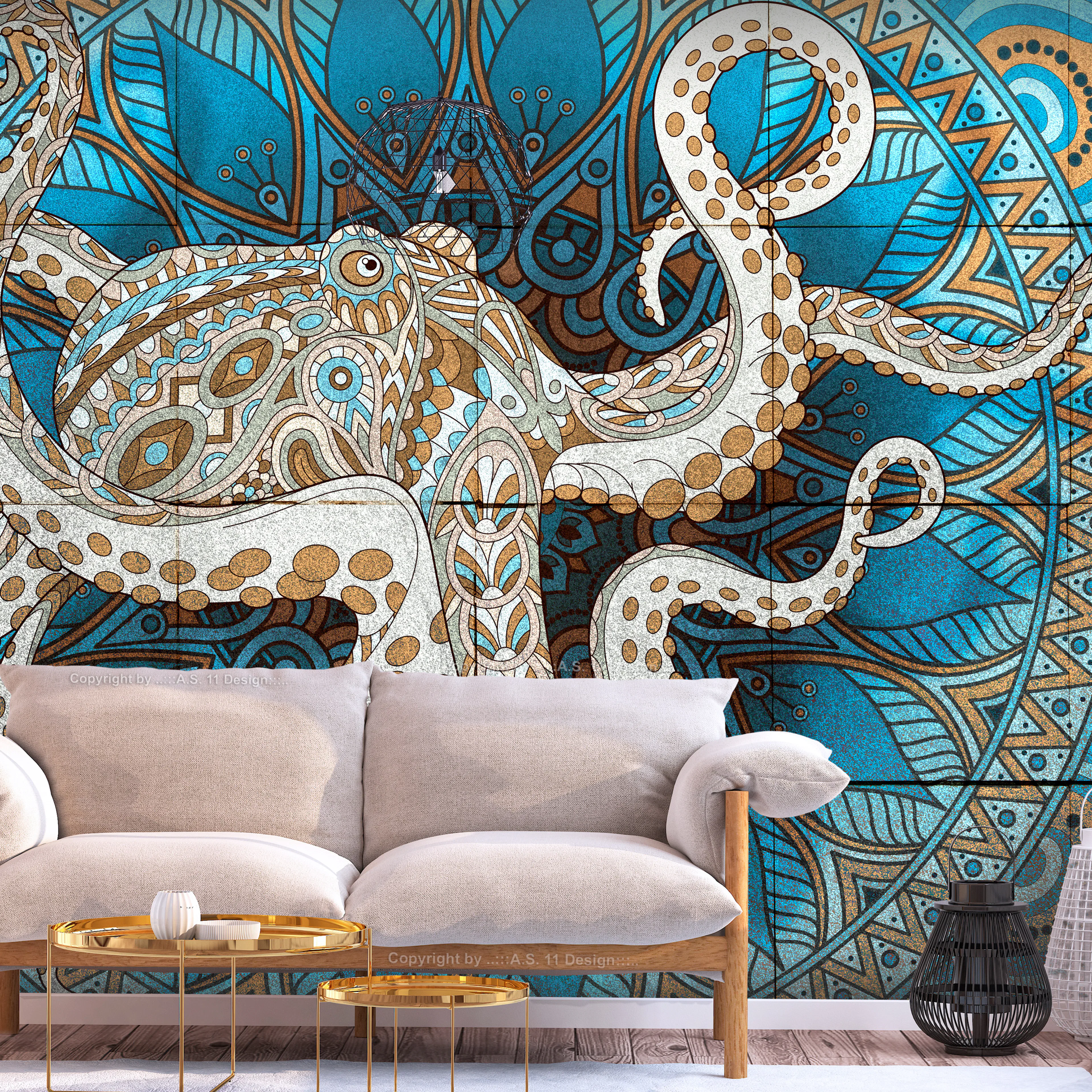 Fototapet Arkiio Zen Octopus