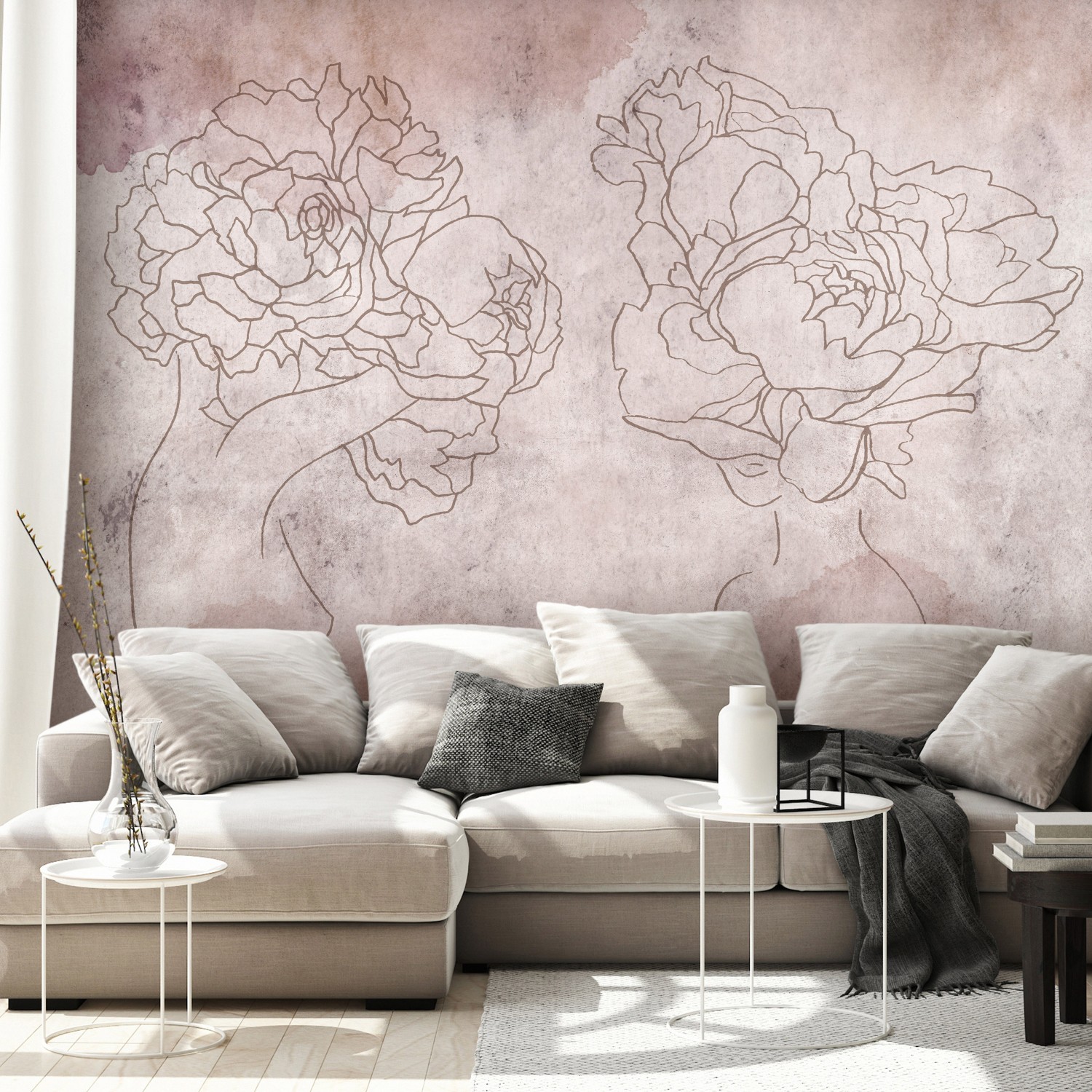 Fototapet Arkiio Flowery Wardrobe