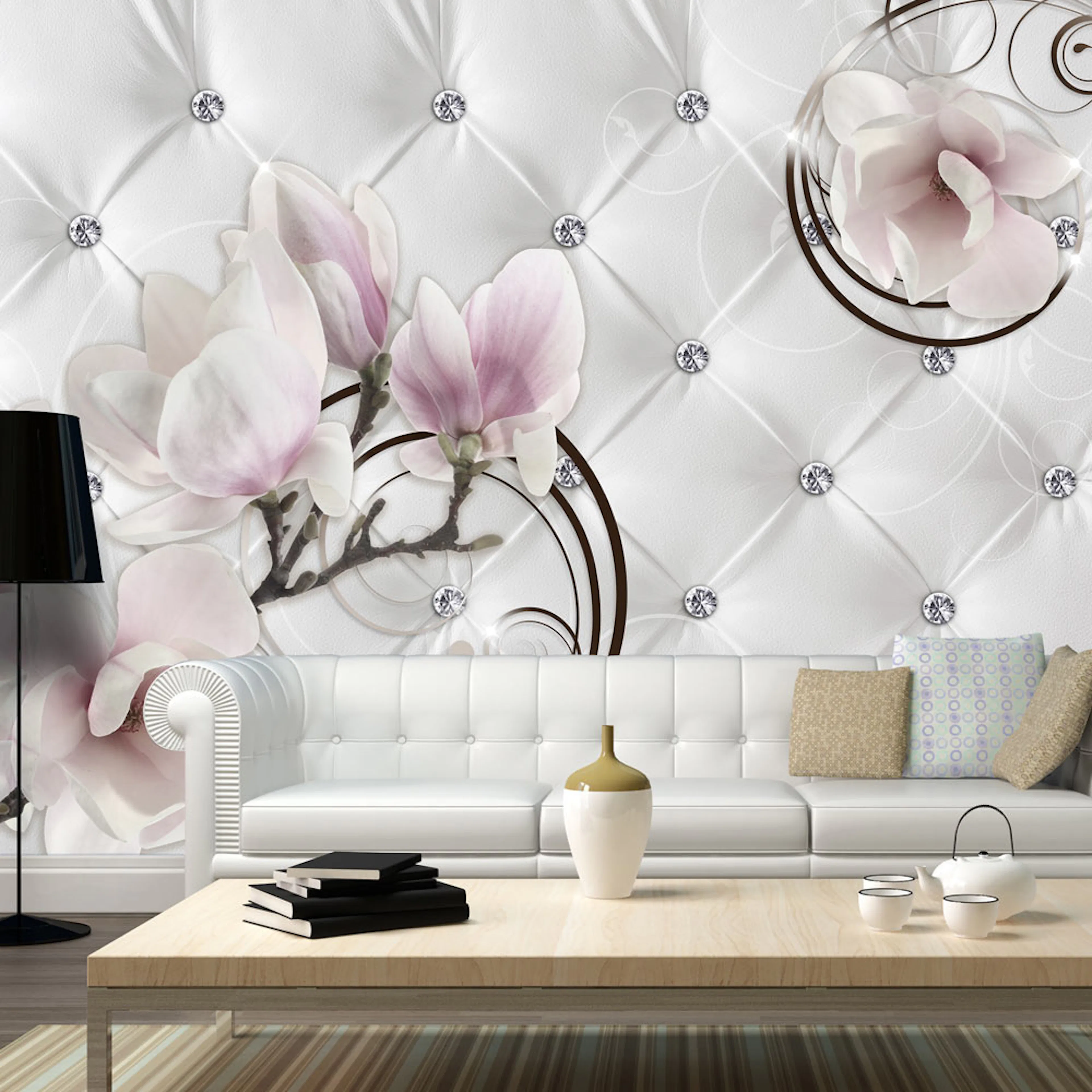 Fototapet Arkiio Självhäftande Flower Luxury