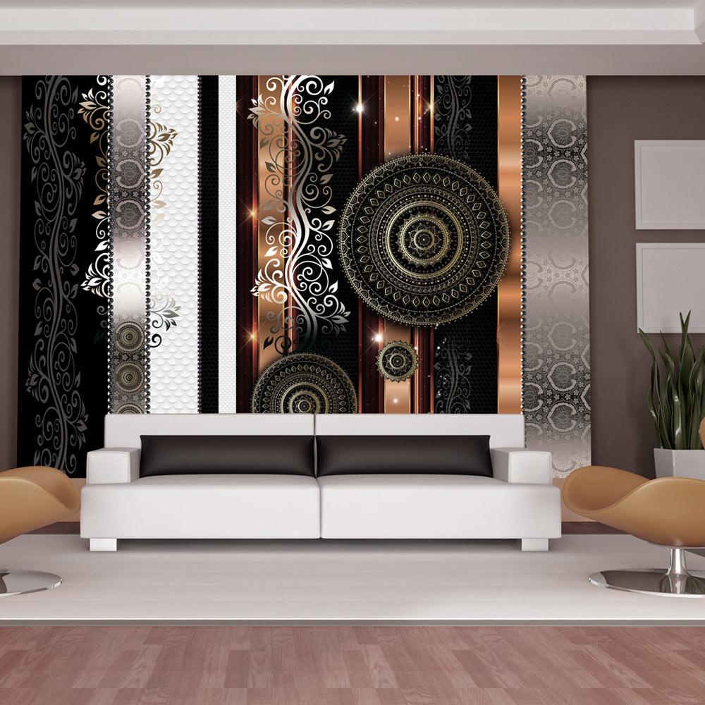 Fototapet Arkiio Självhäftande Gold Harmony Of Despair