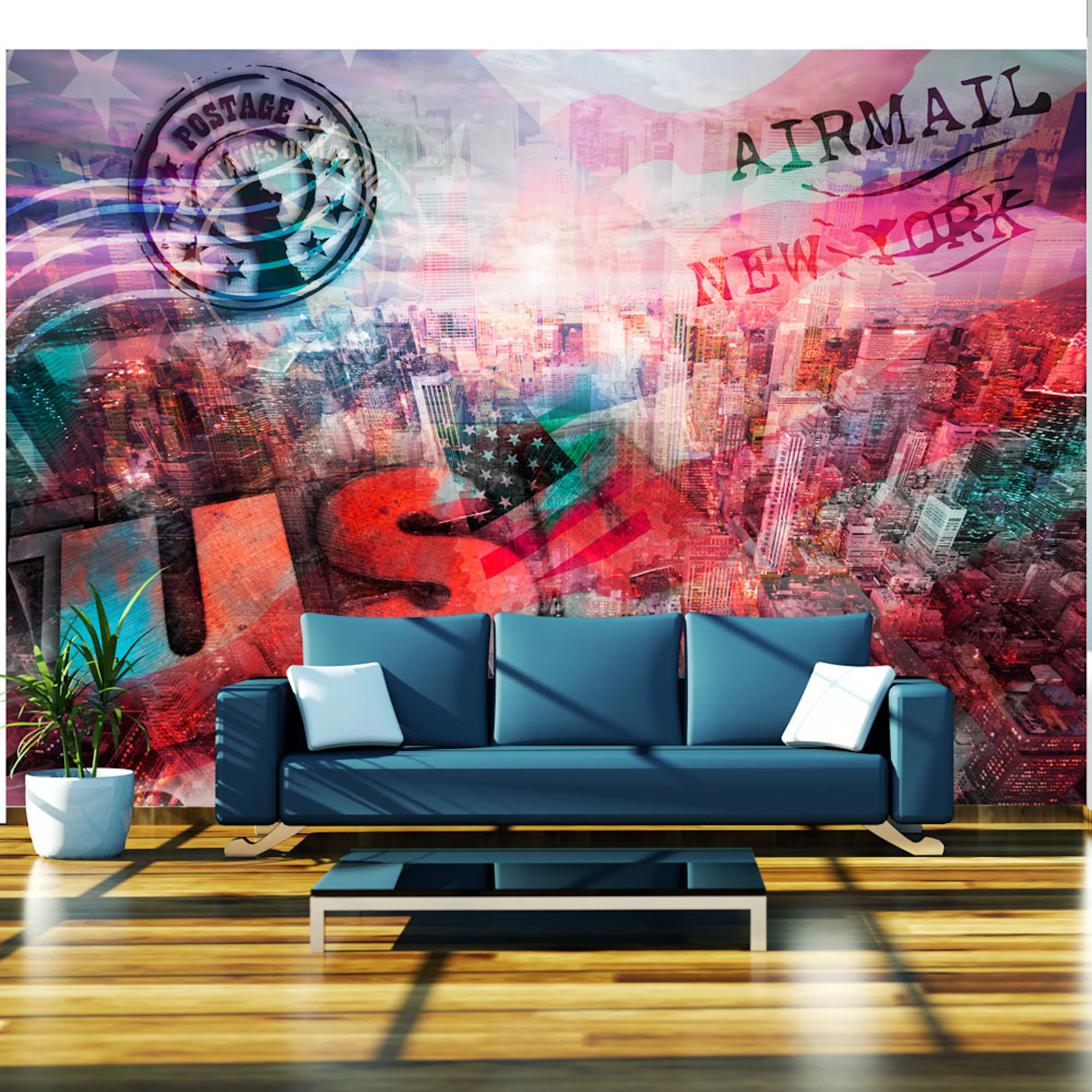 Fototapet Arkiio NYC Arkiio patriotic theme