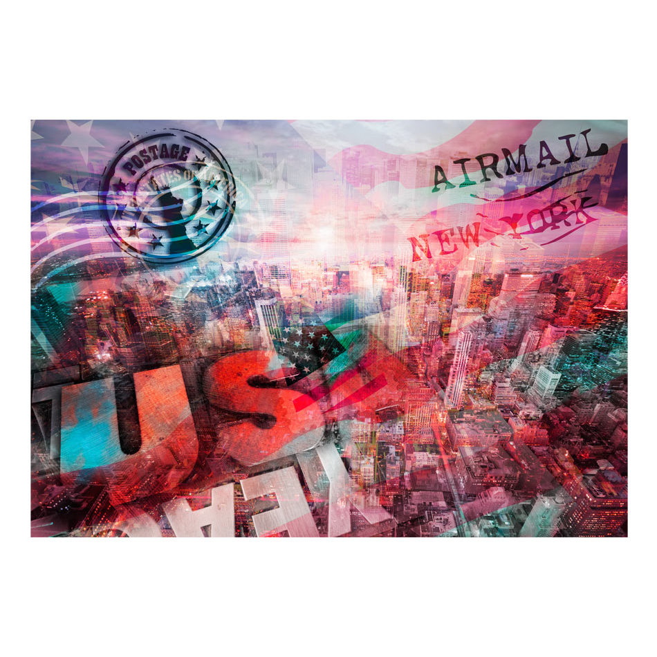 Fototapet Arkiio NYC Arkiio patriotic theme