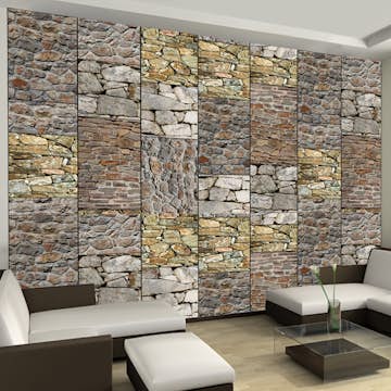 Fototapet Arkiio Puzzle with stones 50x1000 cm