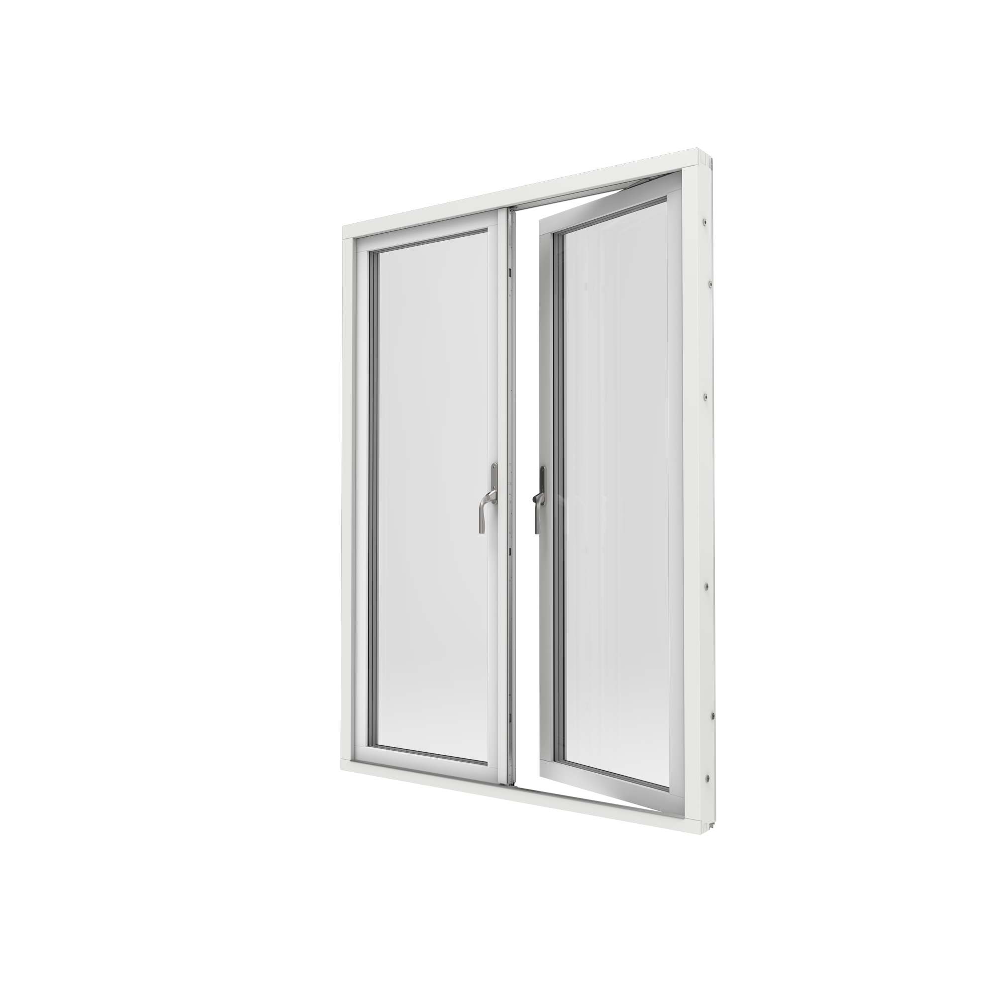 Parfönsterdörr Elitfönster Original Aluminium 100 Helglasad Express