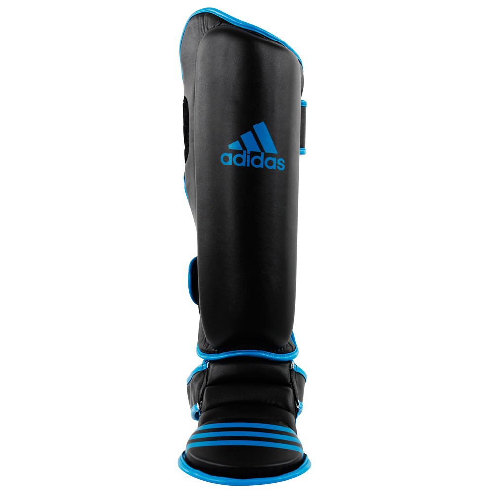 Ben/vristskydd Adidas Storlek: L, Färg: Svart/Blå