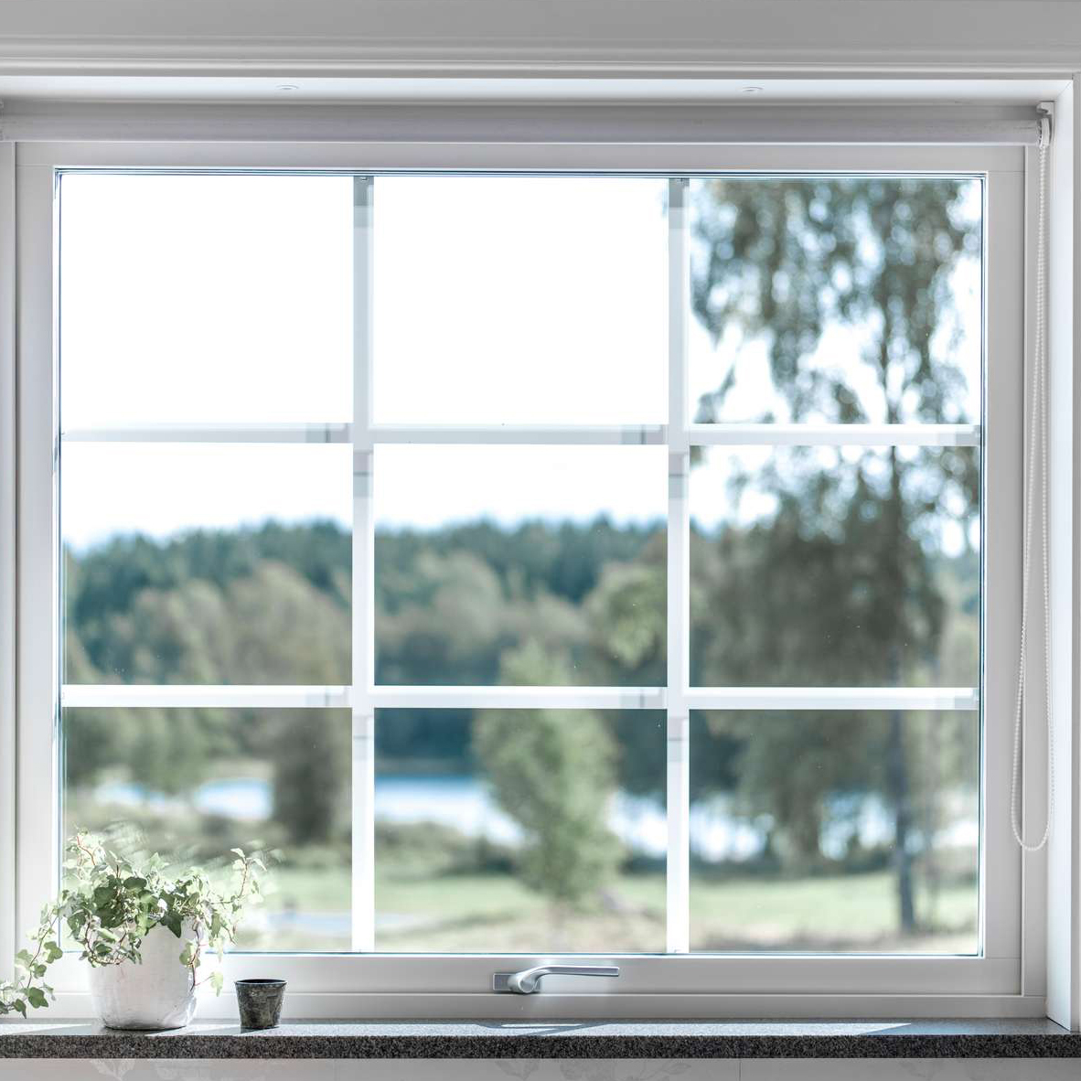 Vridfönster Elitfönster Original Alu 100 3-Glas Lagerfört