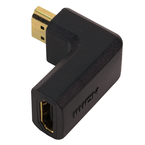 Vinklad HDMI-adapter LogiLink Hane till Hona