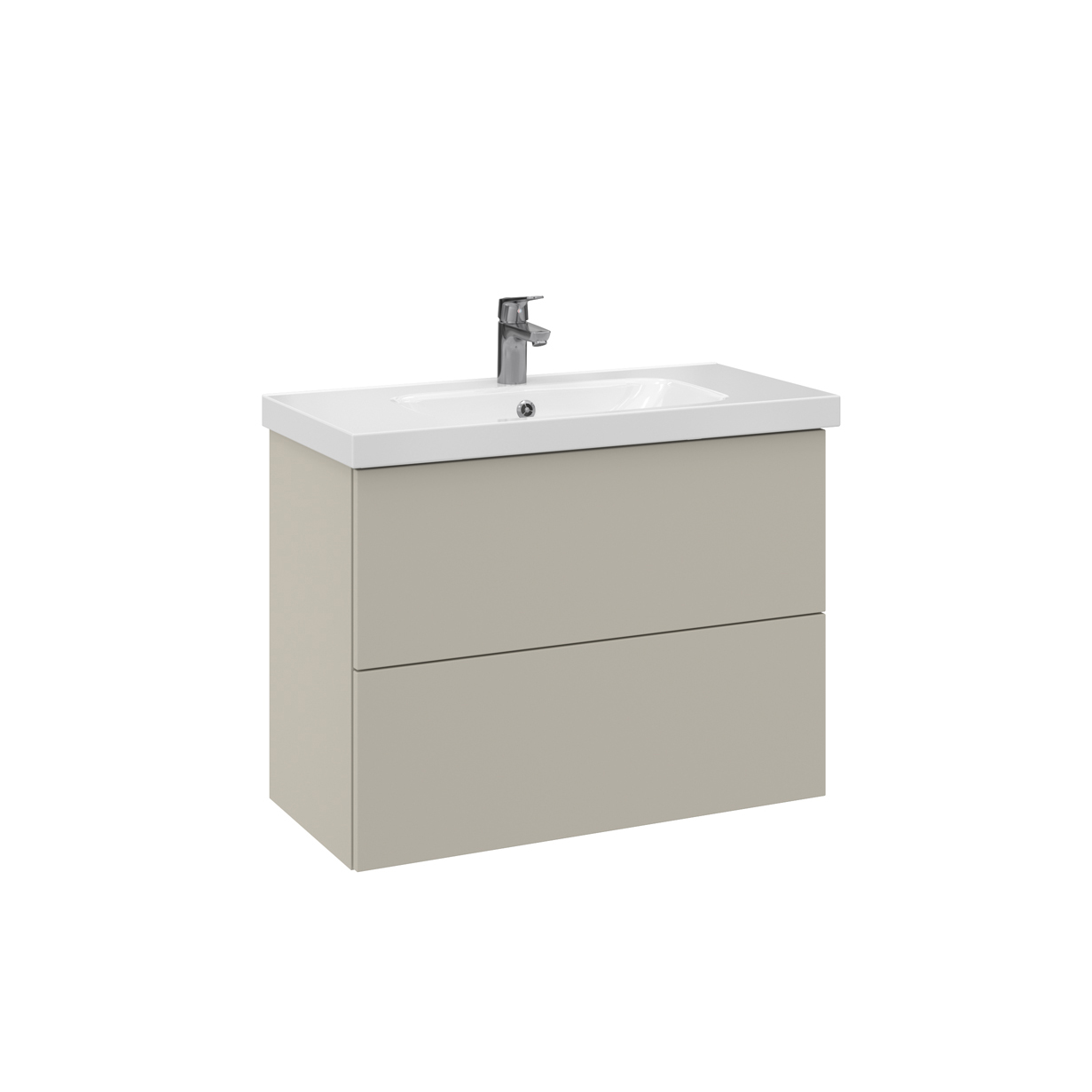 Tvättställsskåp Temal Stella med Tvättställ och 2 lådor