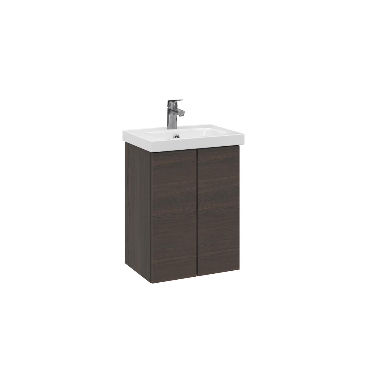 Tvättställsskåp Temal Stella med Tvättställ och 2 Luckor