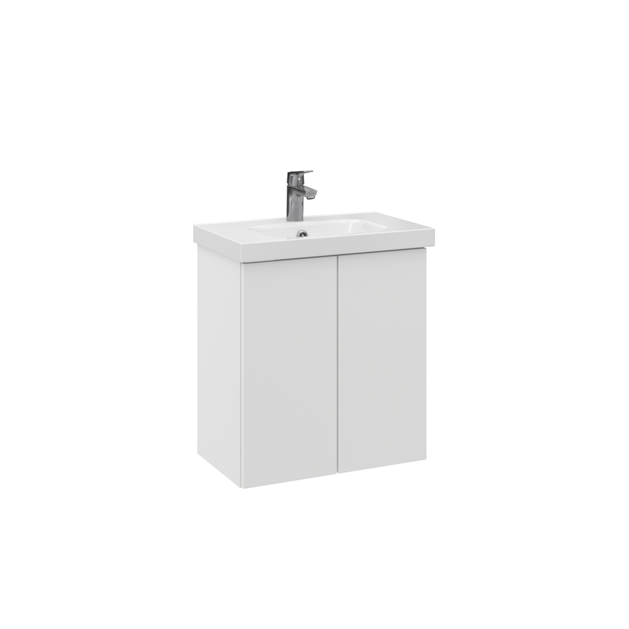 Tvättställsskåp Temal Stella med Tvättställ och 2 Luckor