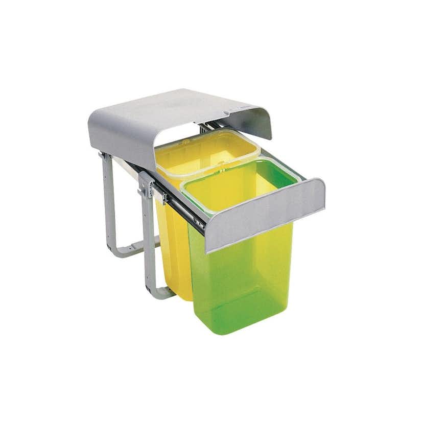 Avfallsbehållare Intra Aladin Två Behållare