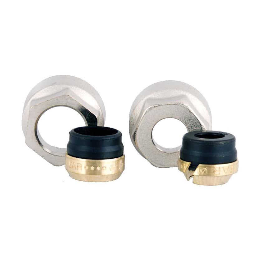 Anslutningskoppling Flooré för kopparrör