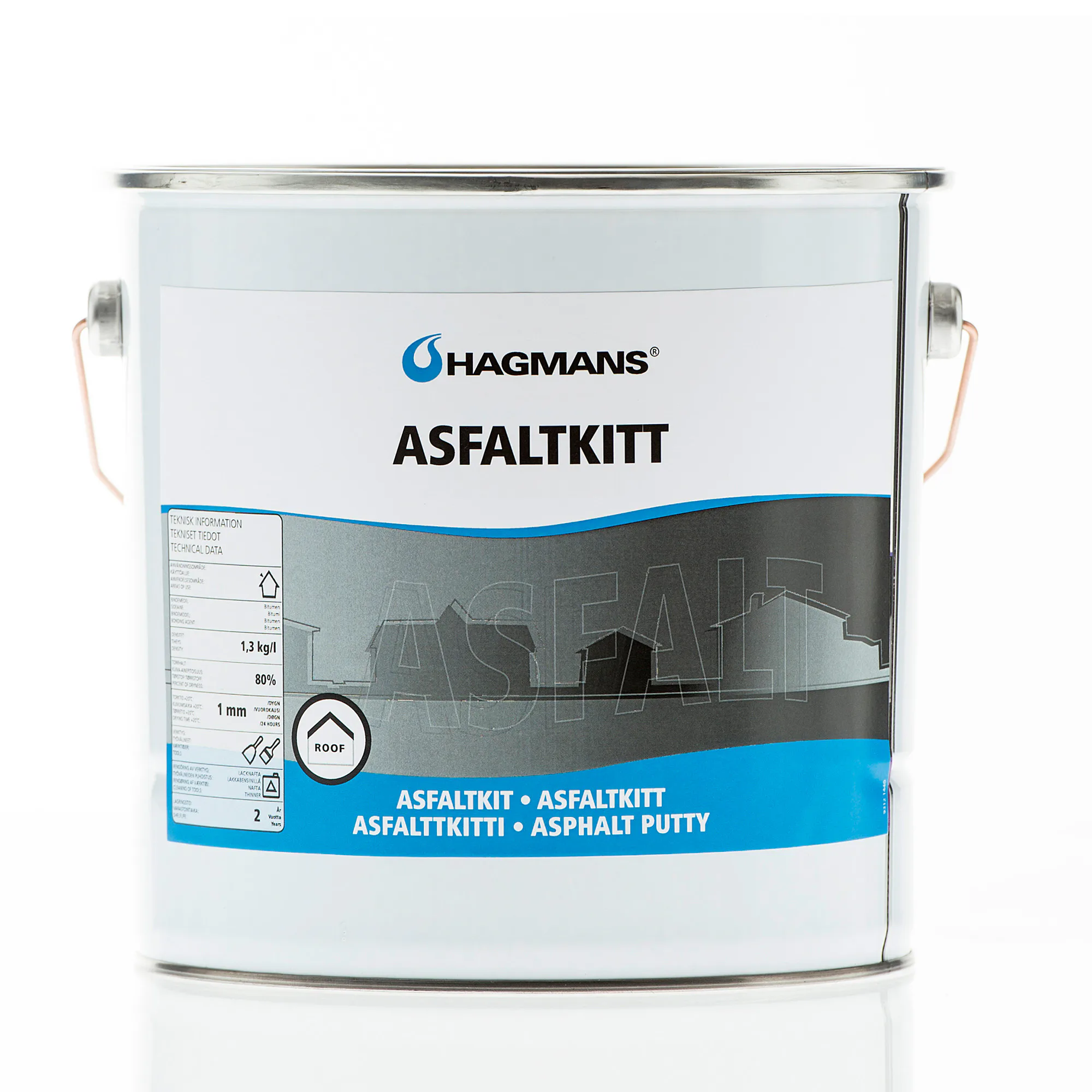 Asfaltkitt Hagmans Burk
