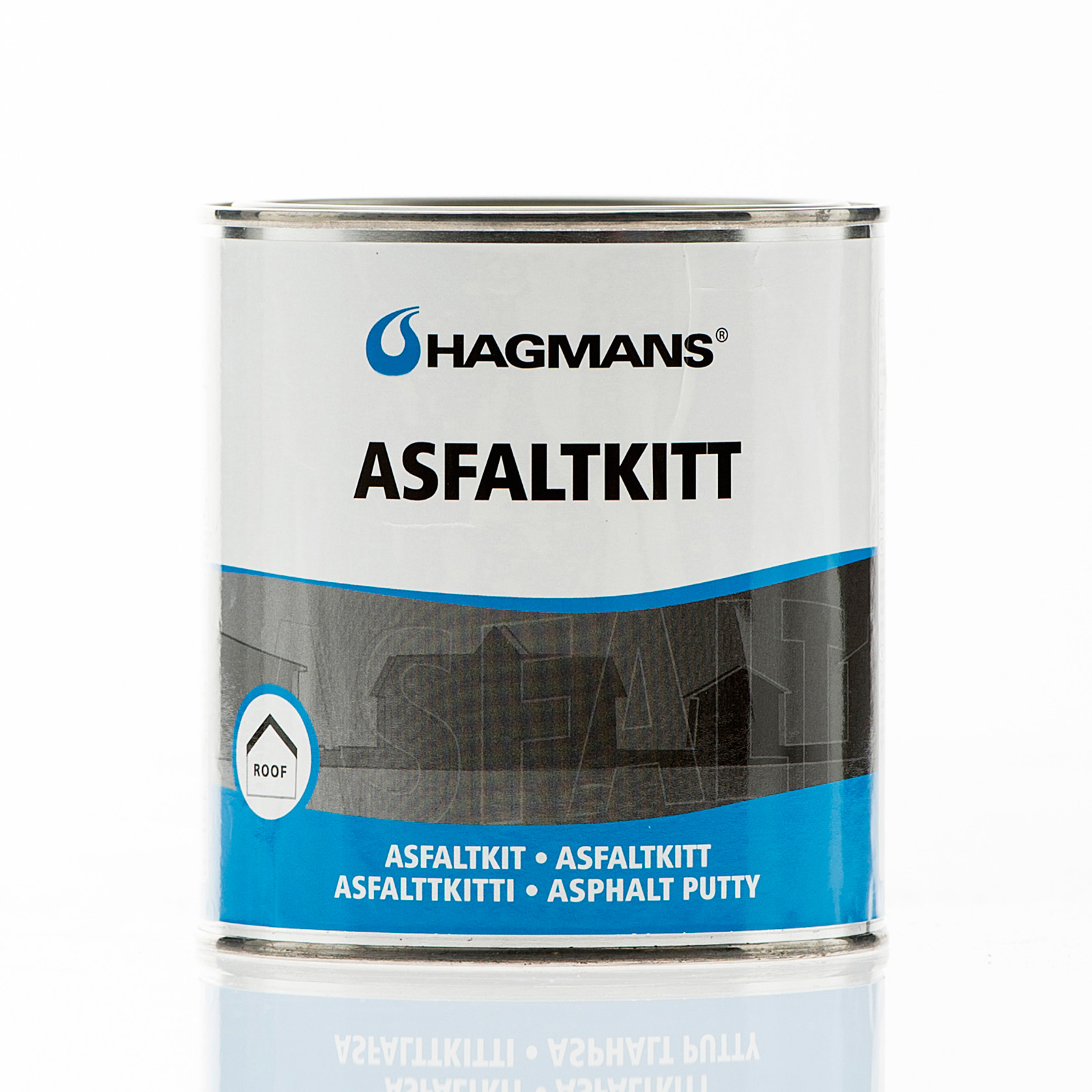 Asfaltkitt Hagmans Burk 1 kg