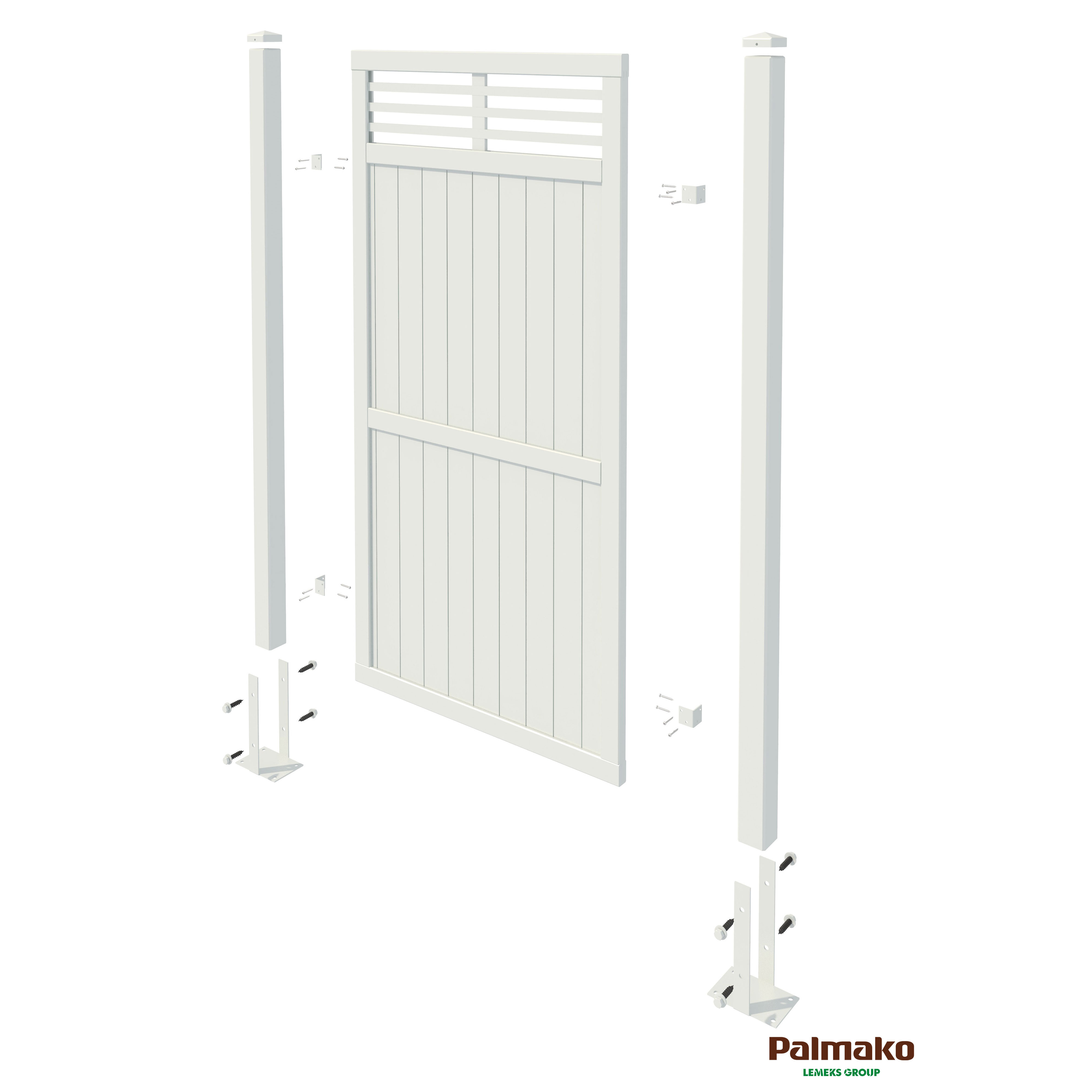 Skärm Palmako Doris 8