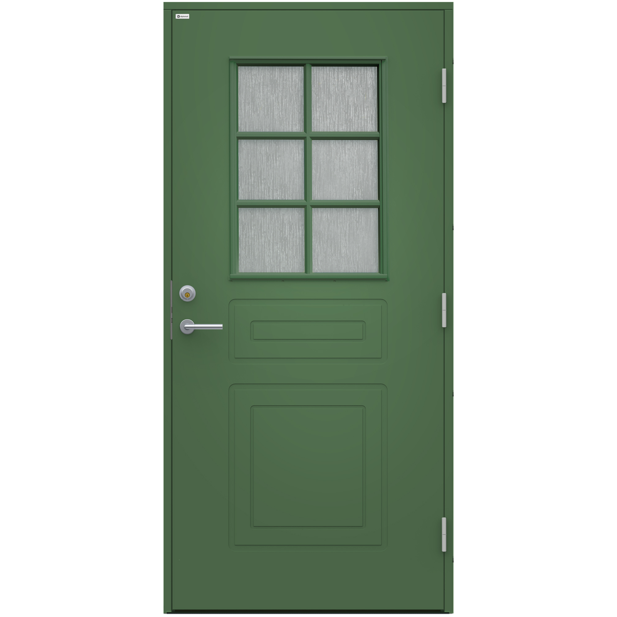 Ytterdörr Diplomat Astrid Glas