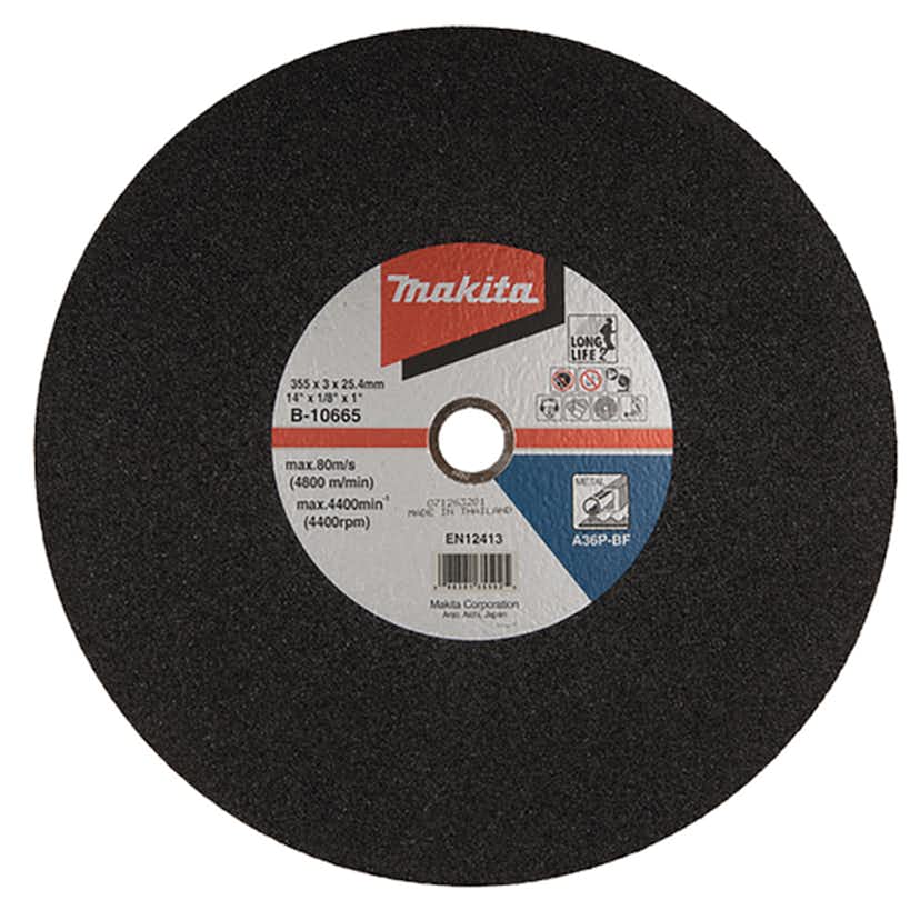 Kapskiva Makita 355 Stål B-10665-5