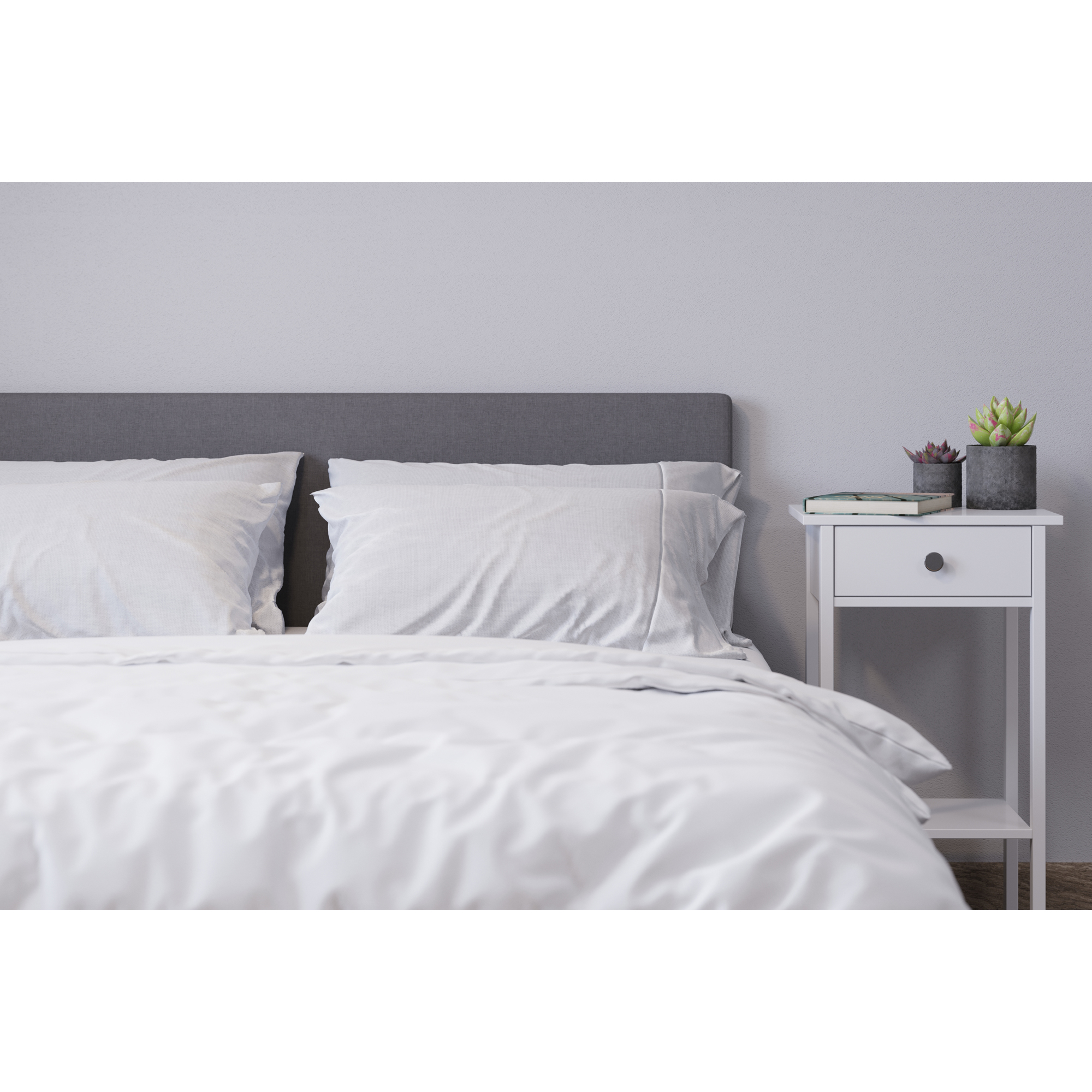 Kontinentalsäng Basic Home Billingen Komplett Sängpaket 120x200 cm med Sänggavel