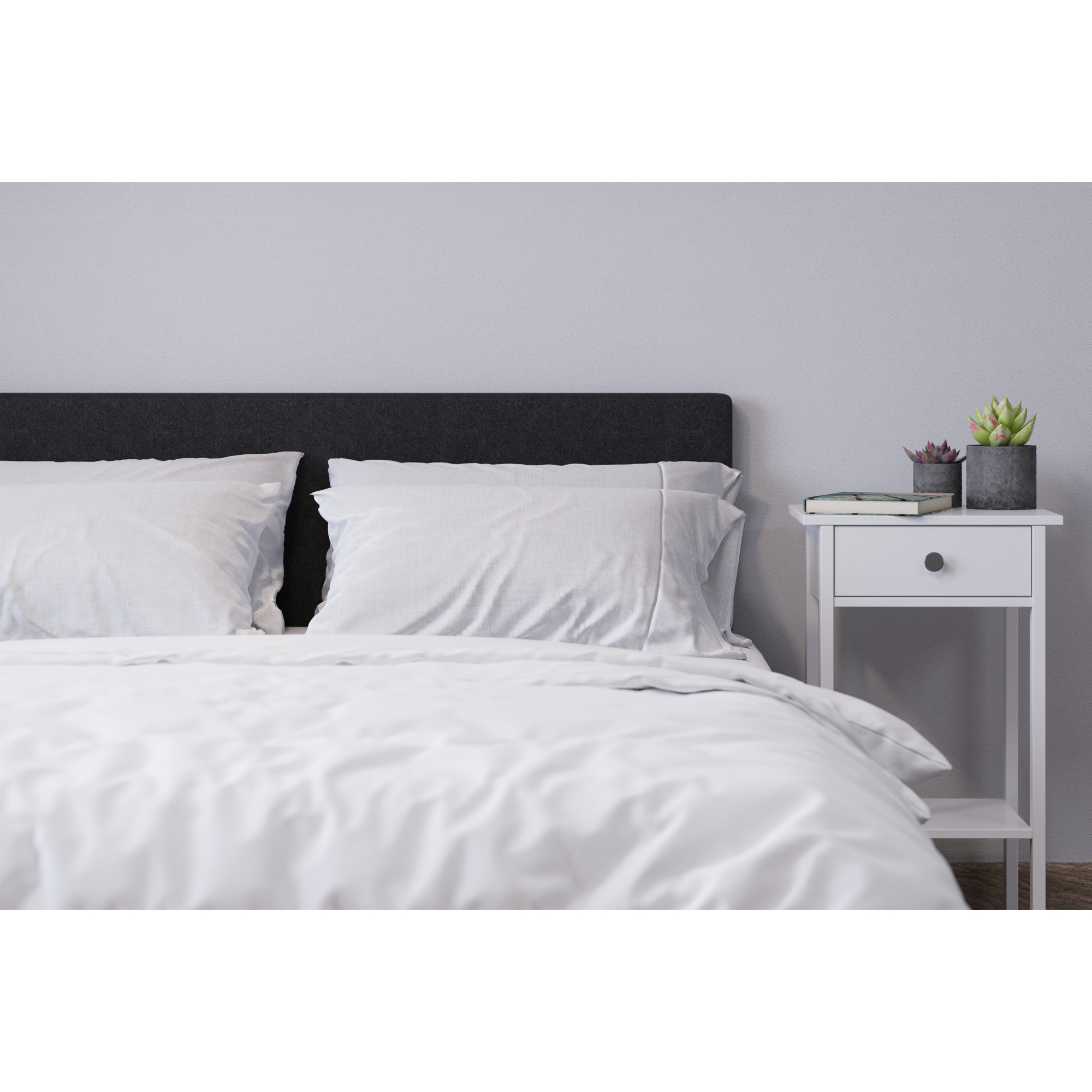 Kontinentalsäng Basic Home Billingen Komplett Sängpaket 140x200 cm med Sänggavel