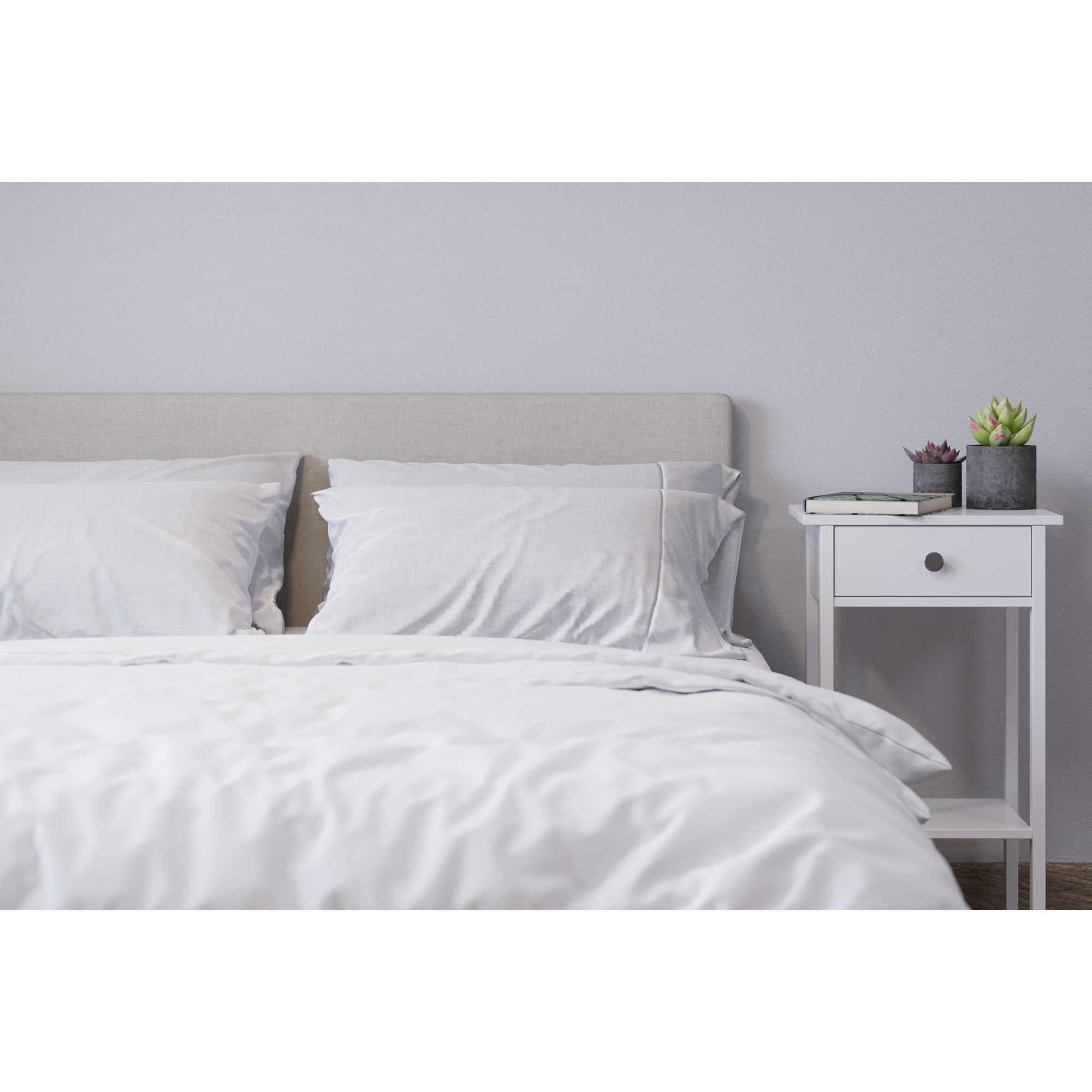 Kontinentalsäng Basic Home Billingen Komplett Sängpaket 180x200 cm med Sänggavel