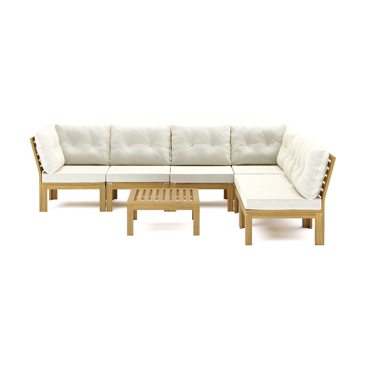Loungegrupp Comfort Garden Lindha 6-sits Loungegrupp Utomhus
