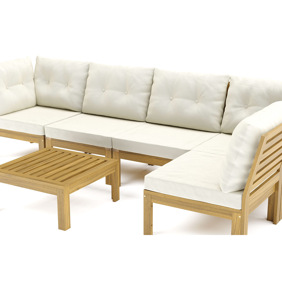 Loungegrupp Comfort Garden Lindha 5-sits Loungegrupp Utomhus