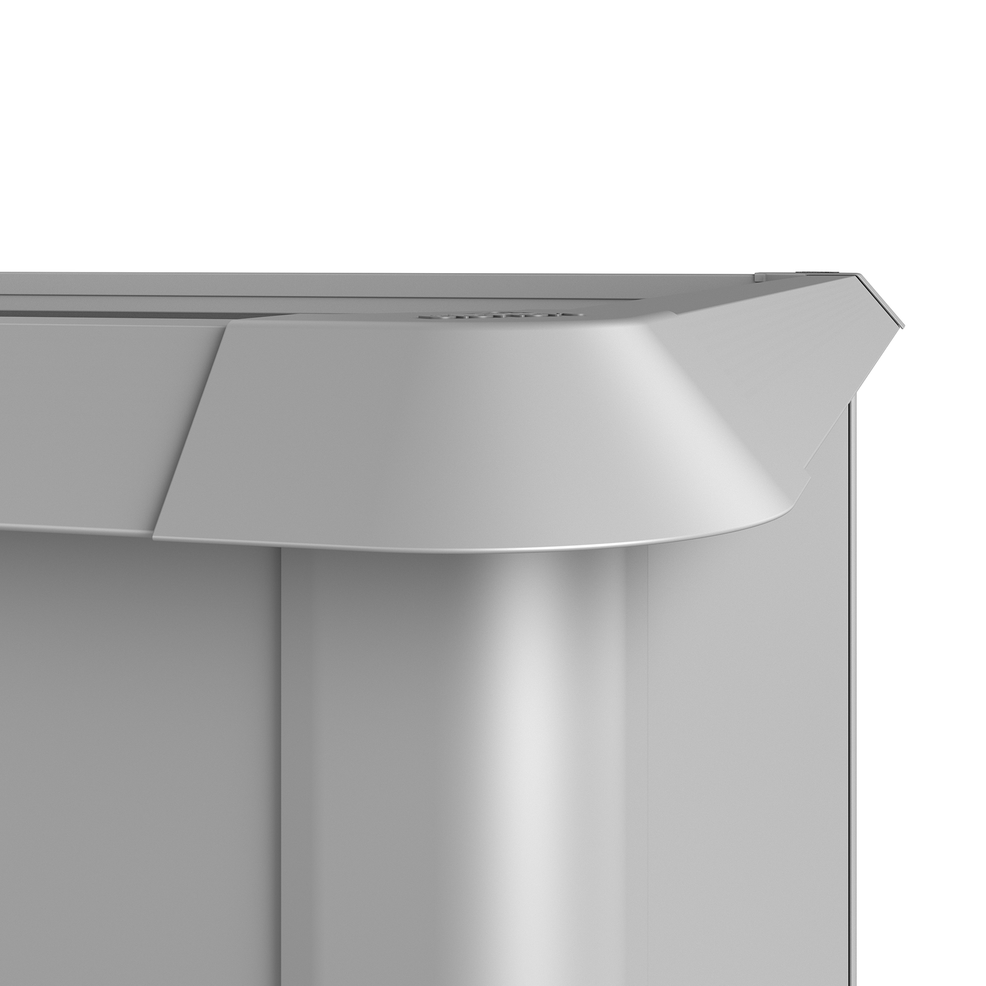 Snigelskydd Biohort till Grönskadsbädd Upphöjd 1x1 m 1x1 m, Silver