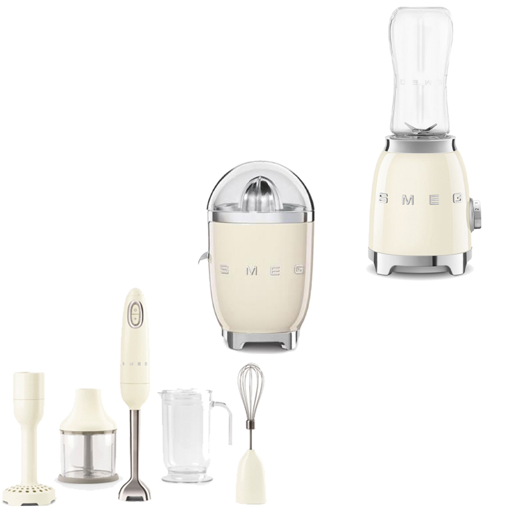 Hälsopaket Smeg Blender, Stavmixer & Citruspress