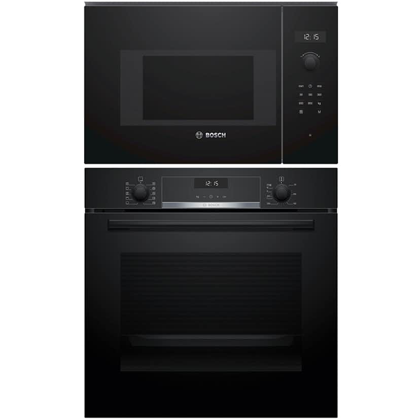 Ugn- och Mikropaket Bosch HBG537FB3 + BFL524MB0