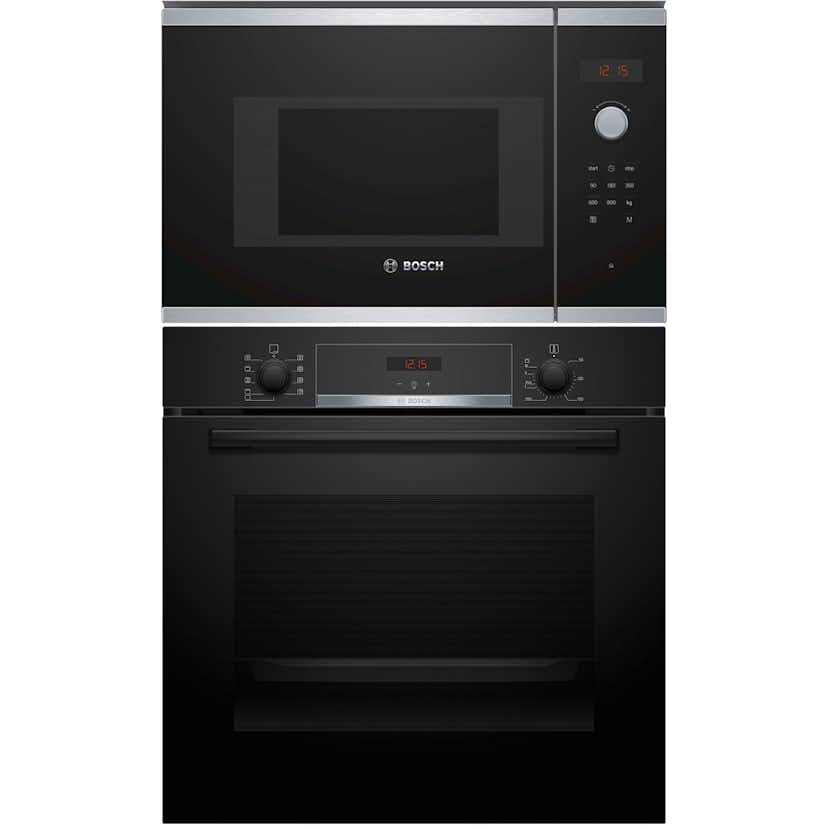 Ugn- och Mikropaket Bosch HBA534BB3 + BFL523MS0