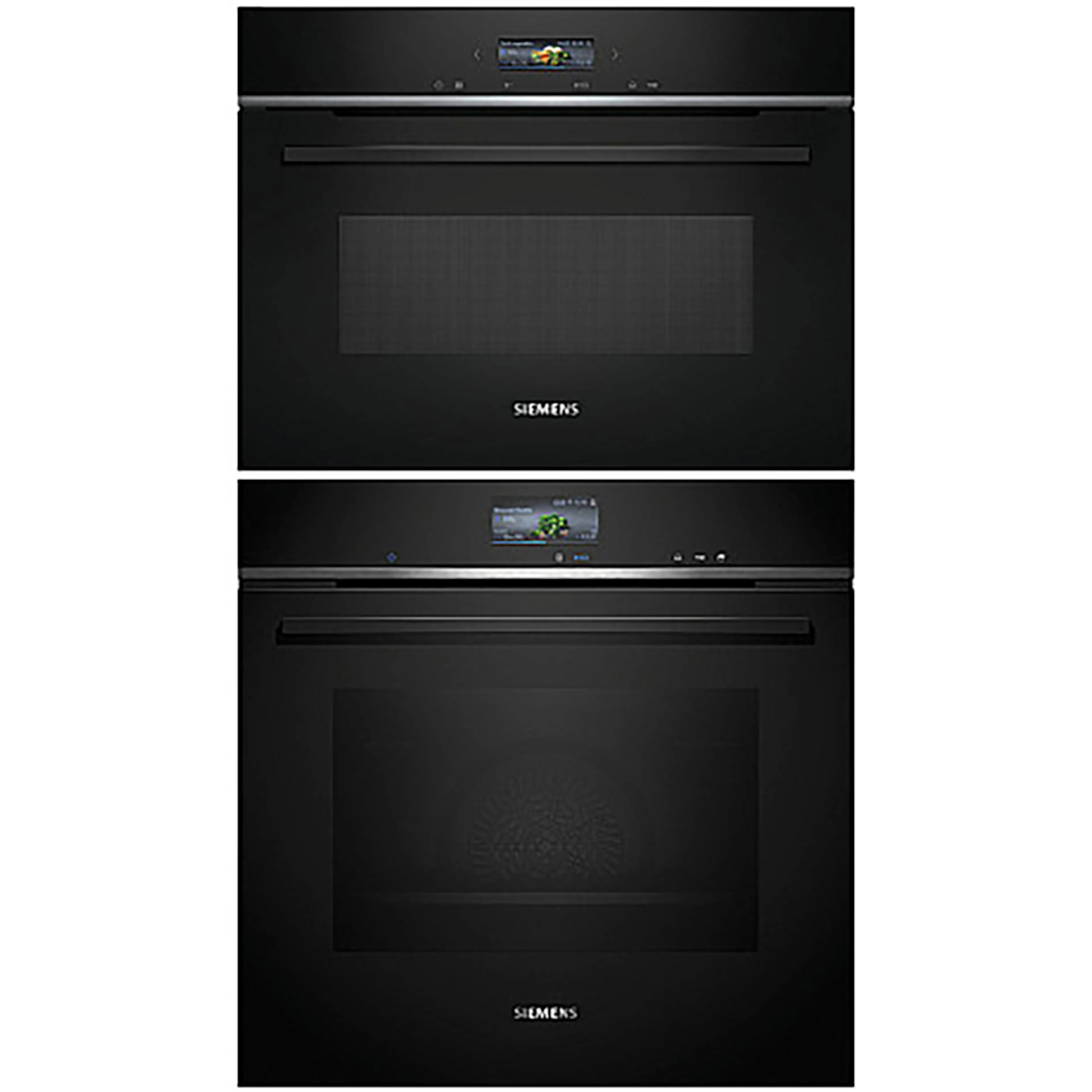 Inbyggnadsugn Siemens HR776G3B1-CM724GXB1 iQ700 Svart