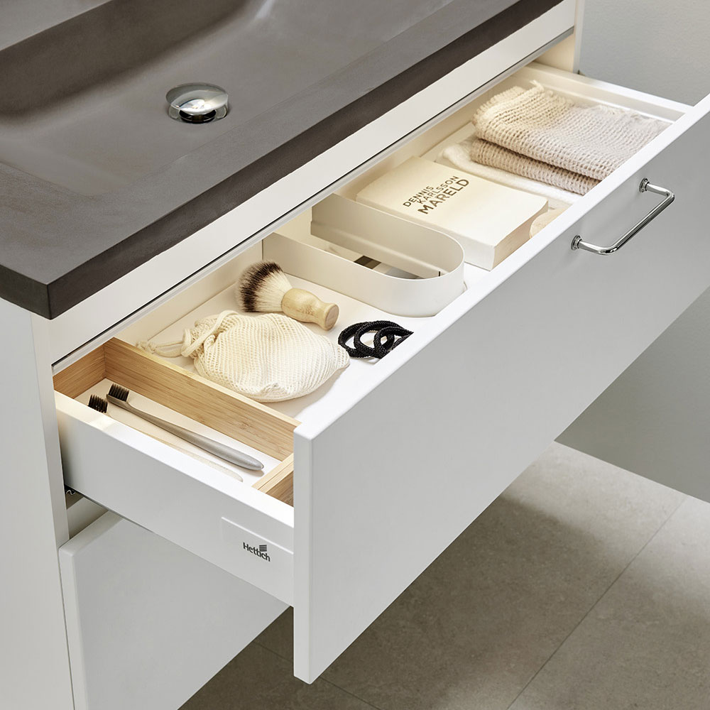 Tvättställsskåp Hafa Shape med Betong Tvättställ