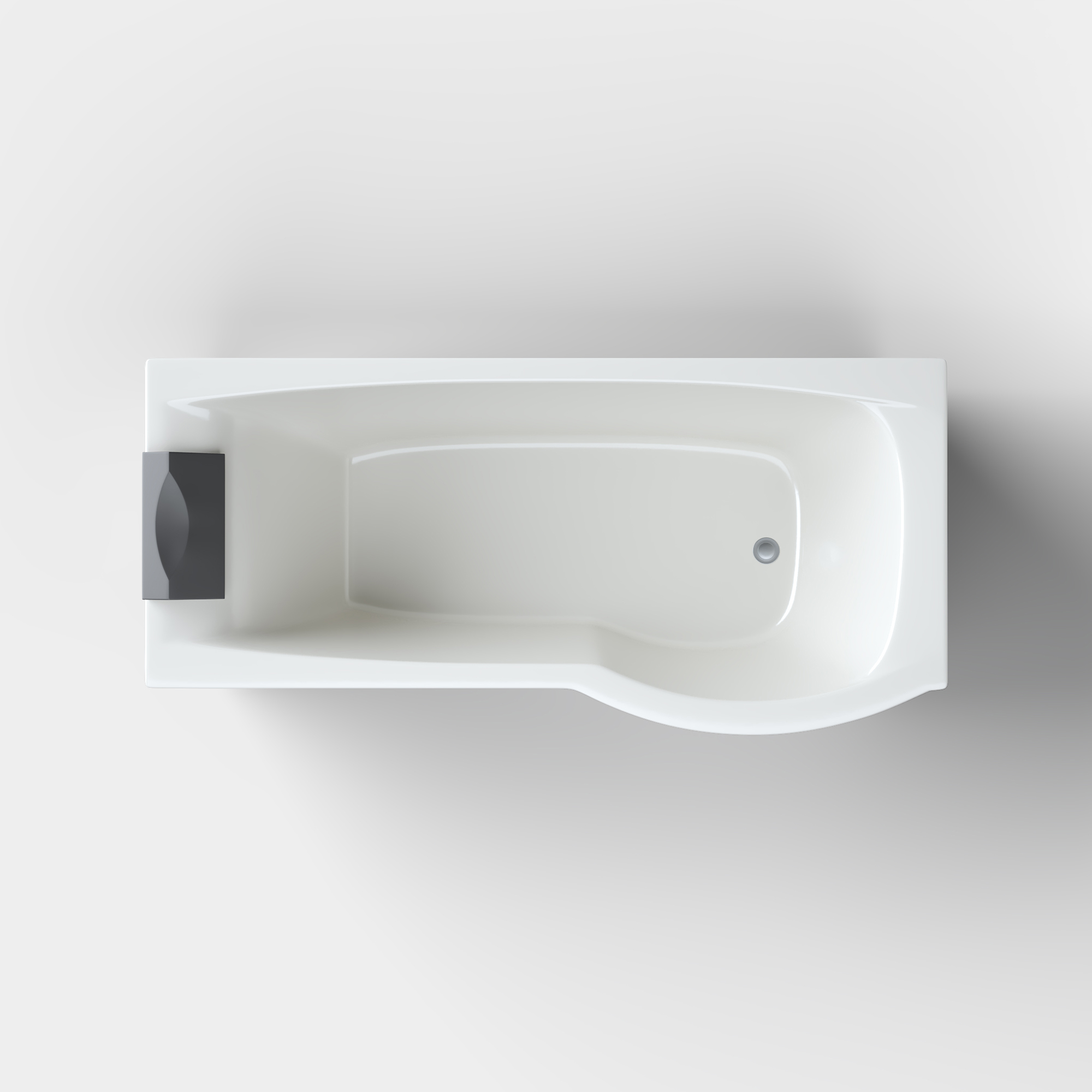 Duschbadkar Comfornette Bali Med Duschvägg