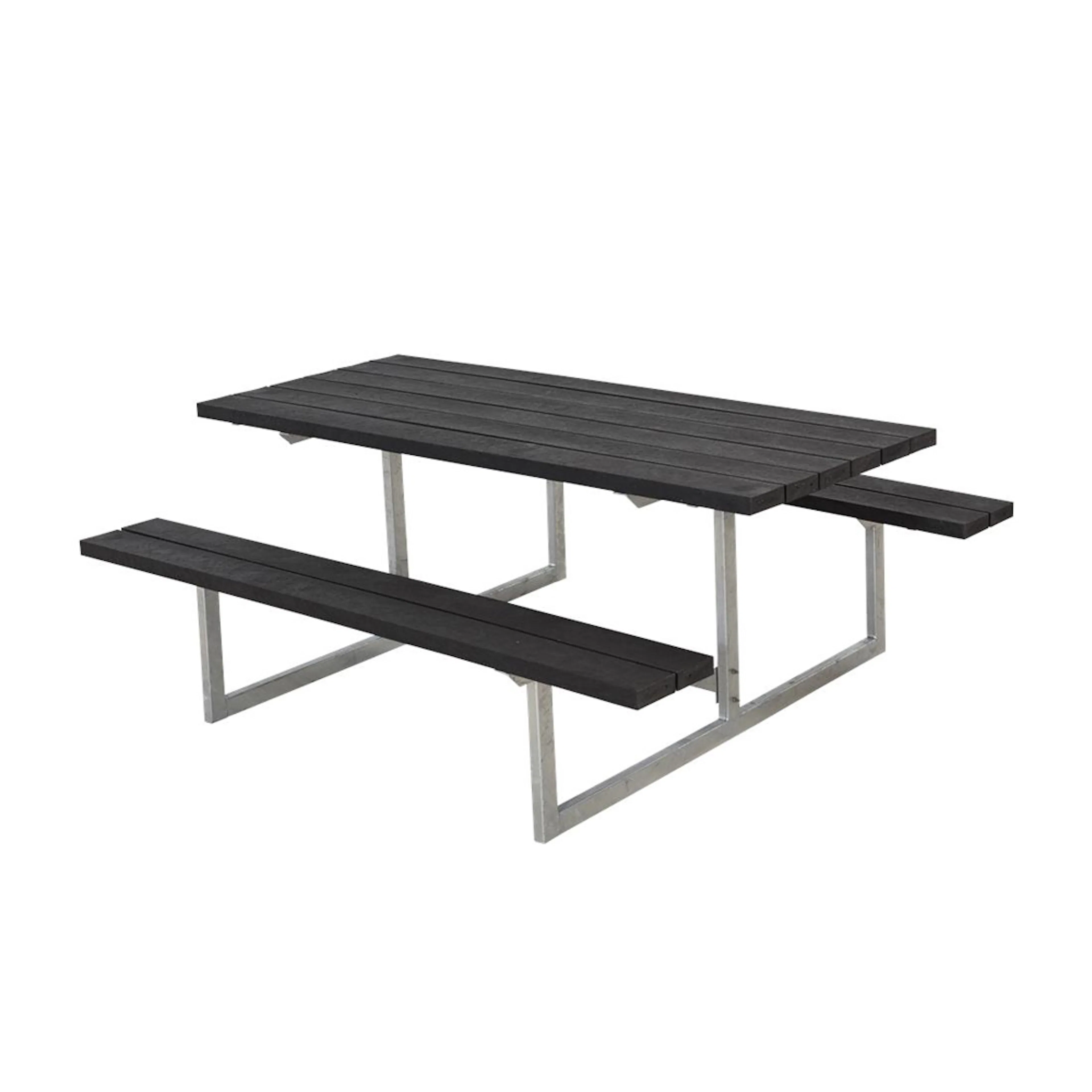 Picknickbord PLUS Basic Plast Svart Utomhus