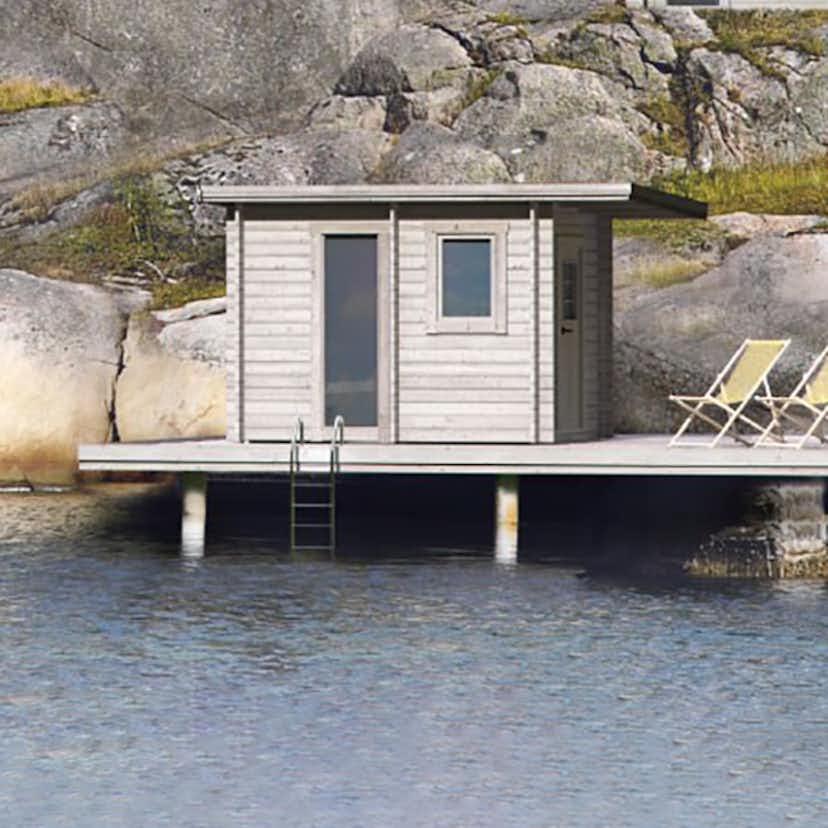 Bastu Baseco Skansnäs funkis 7 m2