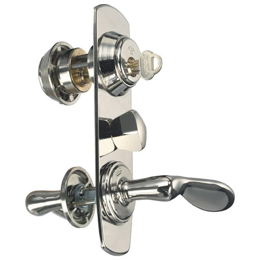 Behörssats Entré ASSA Abloy D12-B1/B3 ASSA D12-B1/B3 Bas Nickel