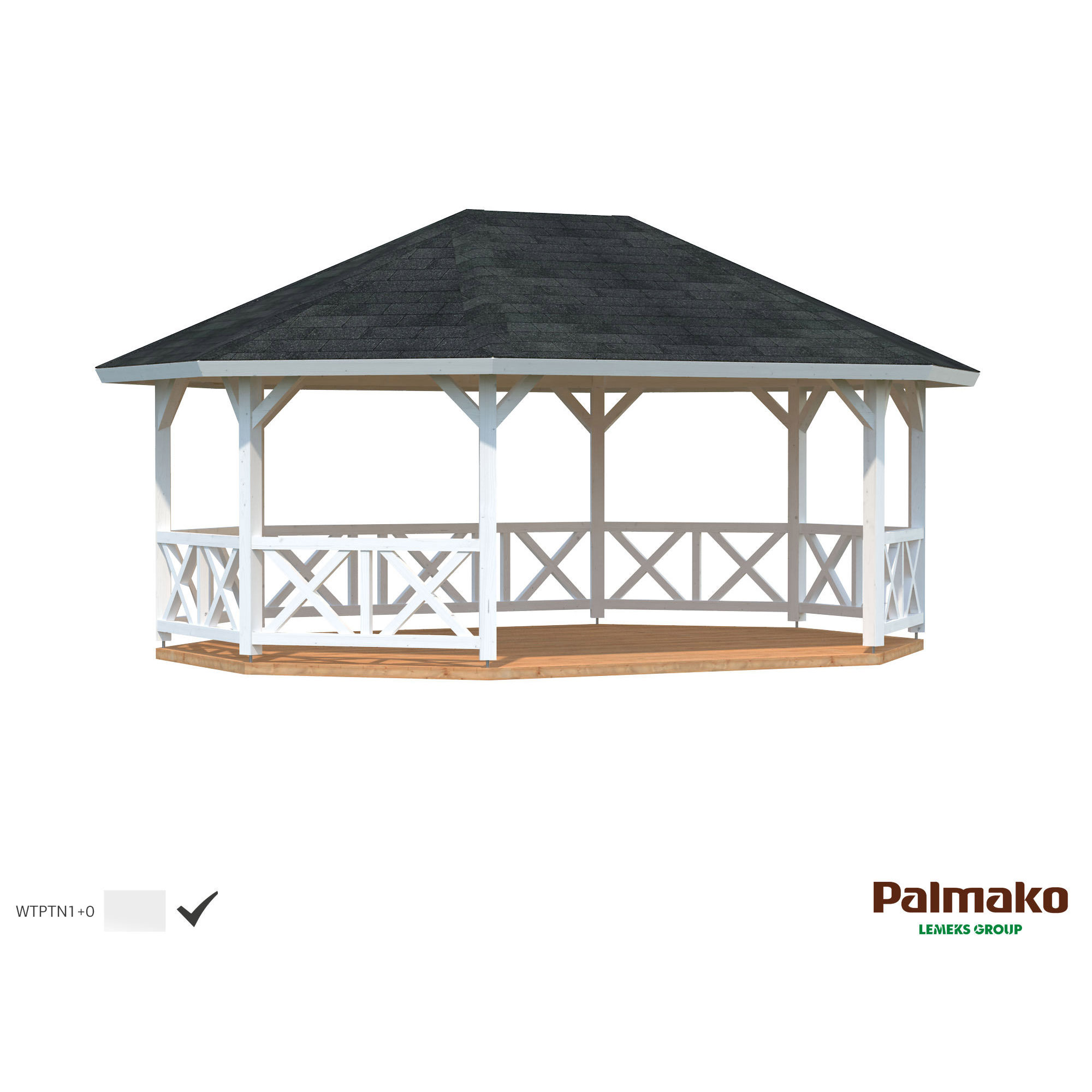 Paviljong Palmako Betty 25,0 m2