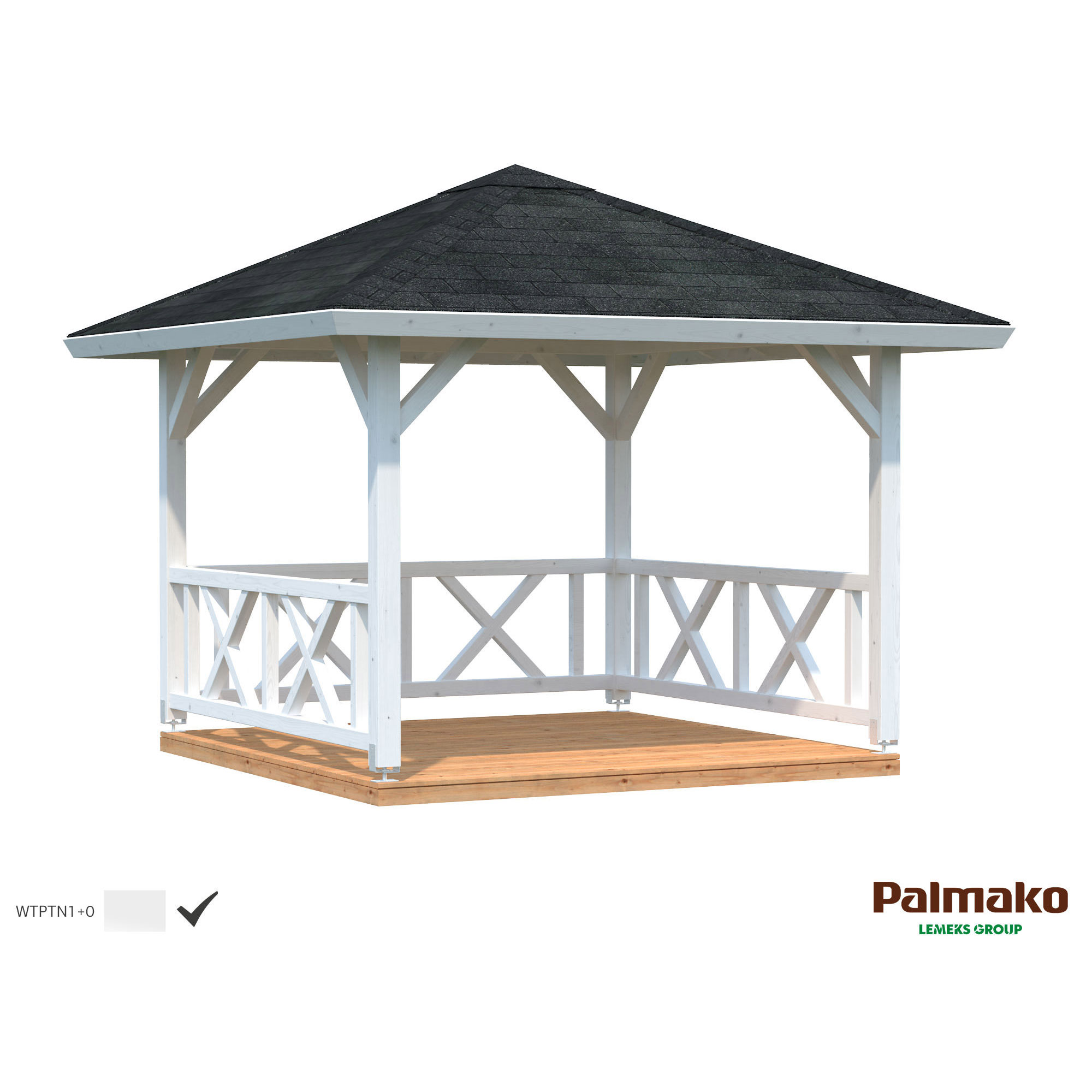 Paviljong Palmako Betty 9,0 m2