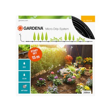 Bevattningsstartset Gardena Micro-Drip-System S för Plantrader