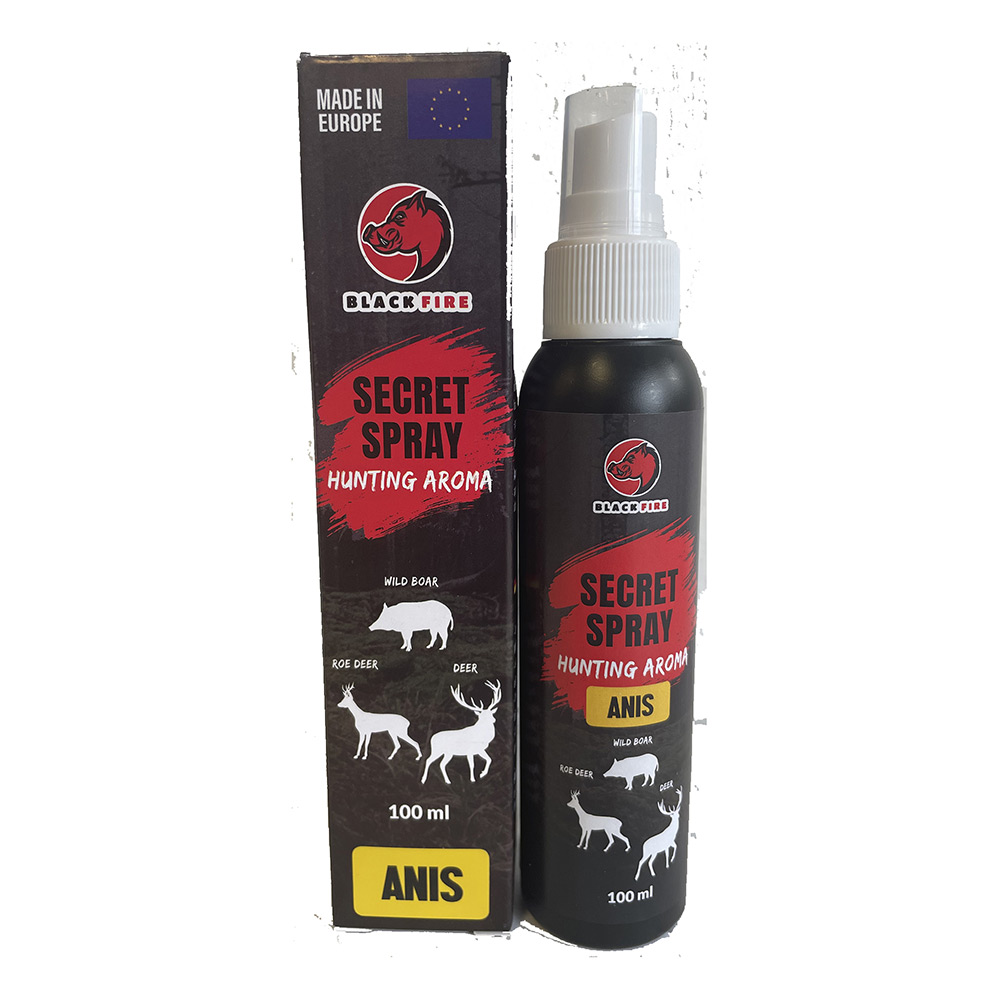 Lockmedel Black Fire Spray 100 ml Anis
