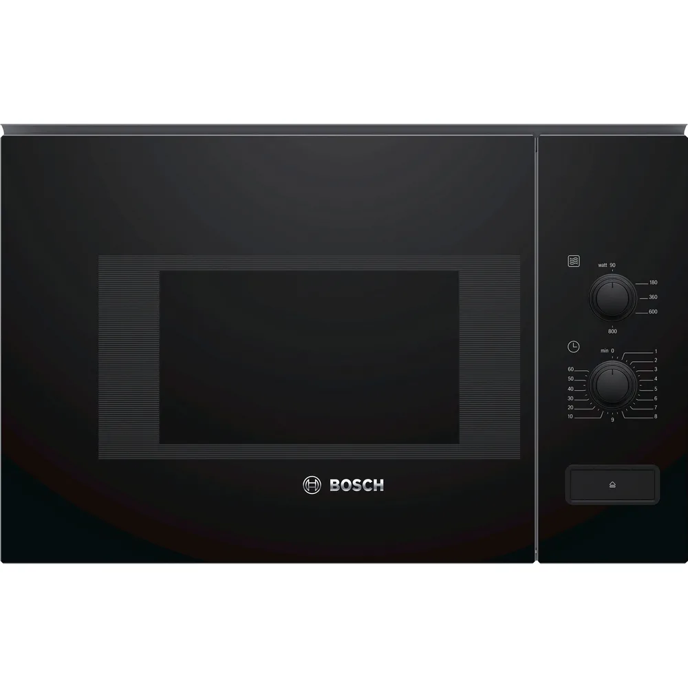 Mikrovågsugn Bosch Serie 4 BFL520MB0 Inbyggnadsmikro Svart 800W