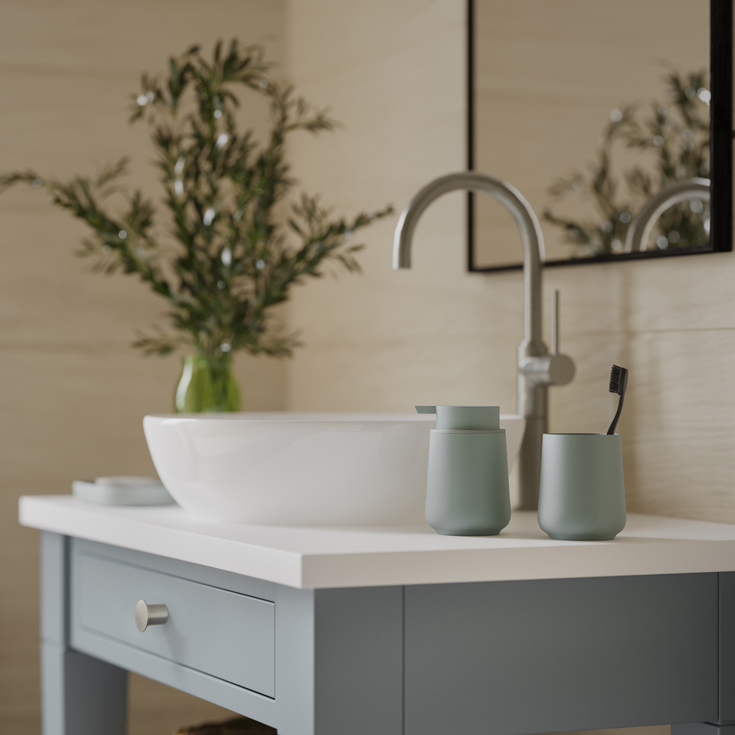 Tandborstglas Beslagsboden 572