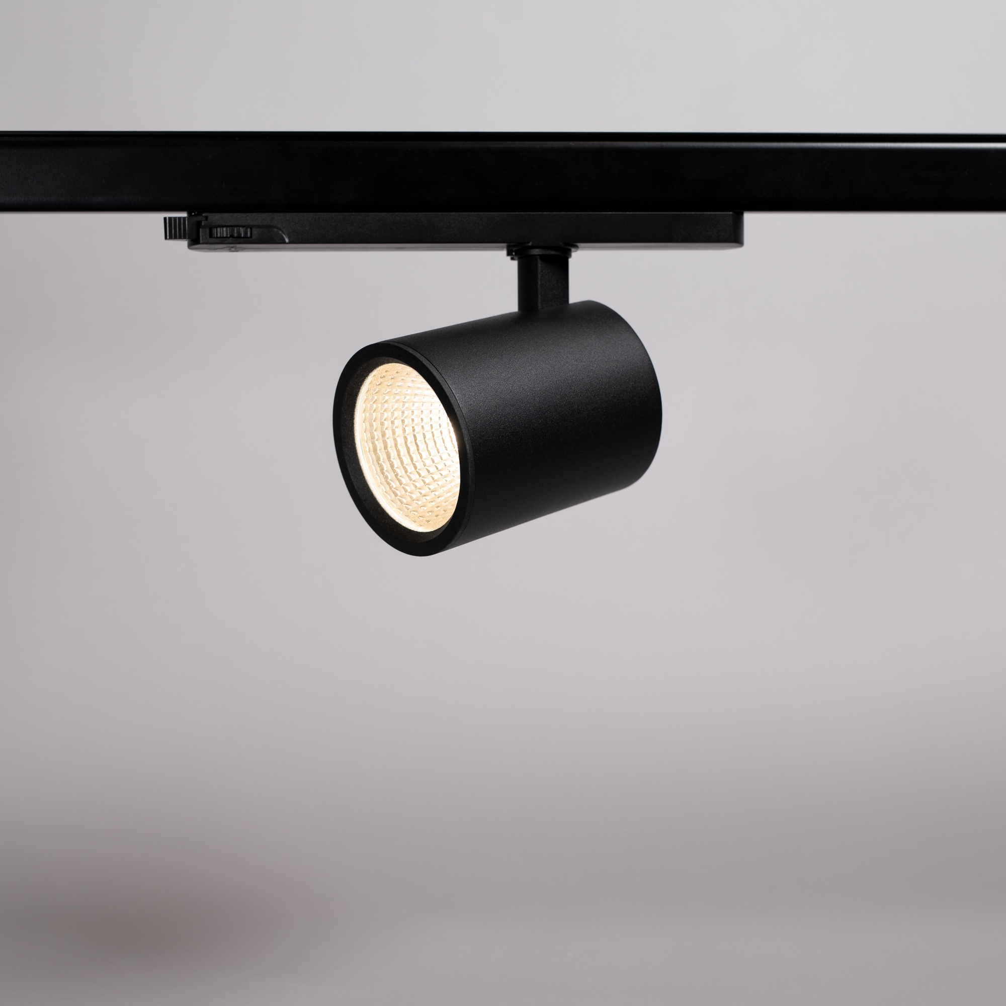 Spotlight Hidealite Optic Track L Svart, 3000K, 15°, 3fas