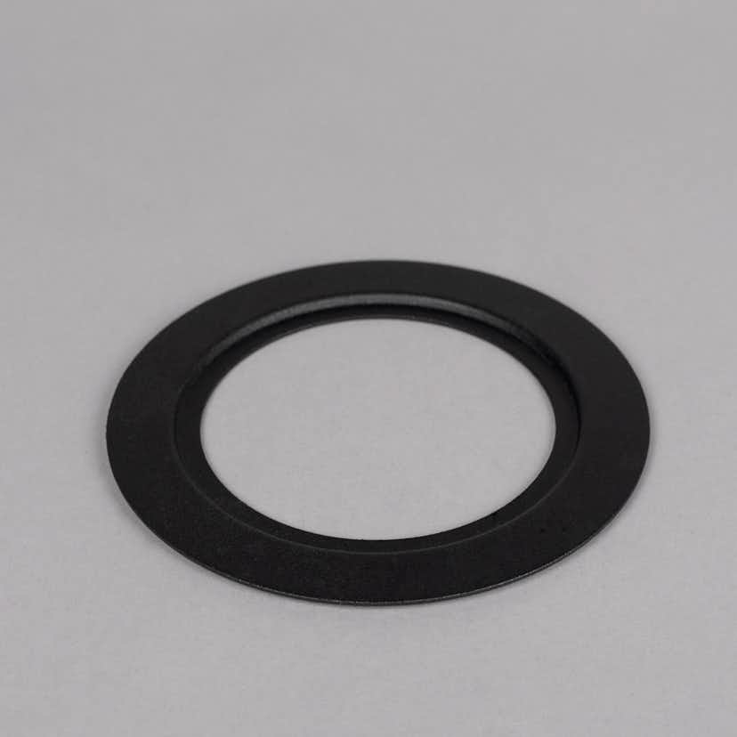 Täckring Hide-a-lite 130 Ø85 Svart